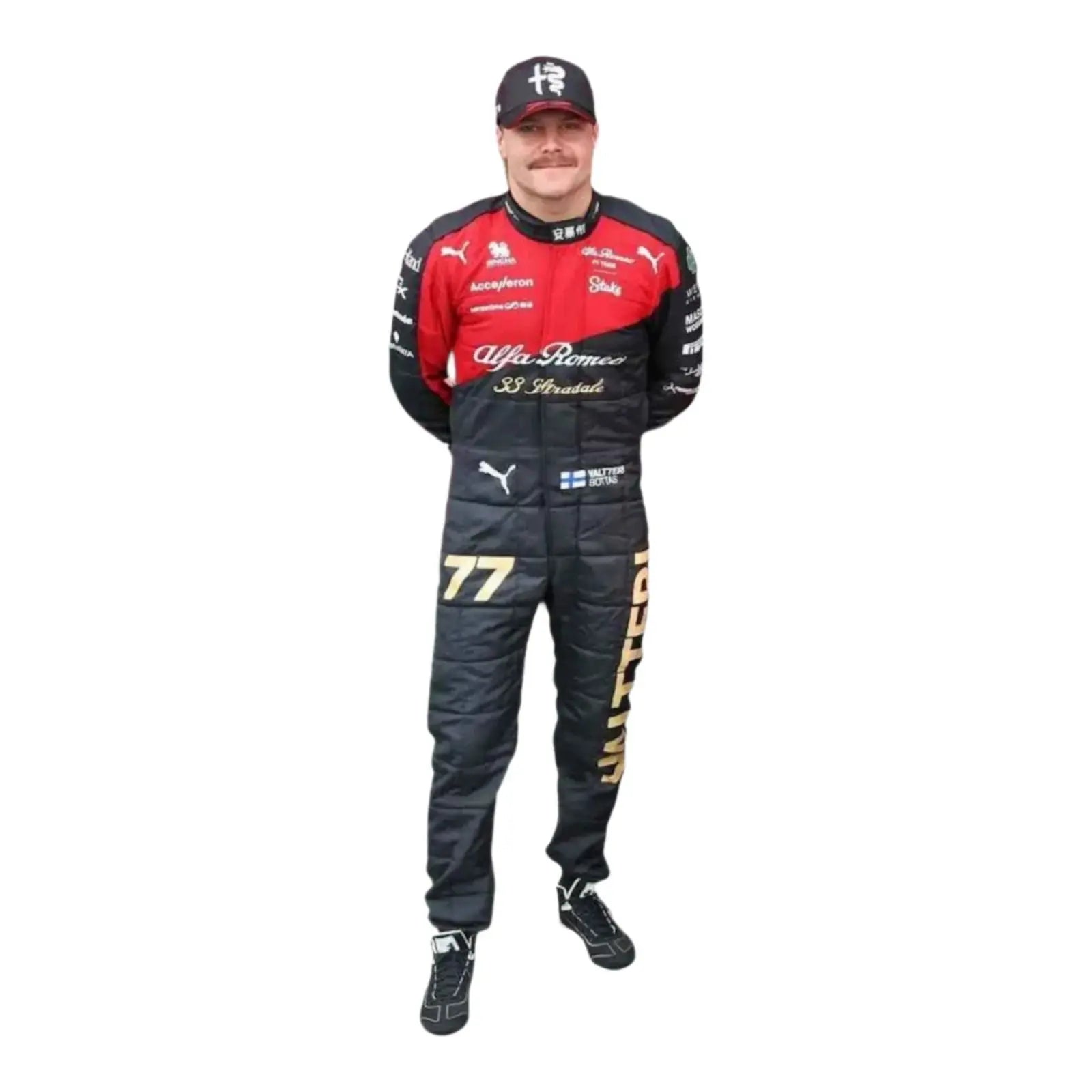 2023 VALTTERI BOTTAS ALFA ROMEO RACE SUIT - ITALIAN GP image 1