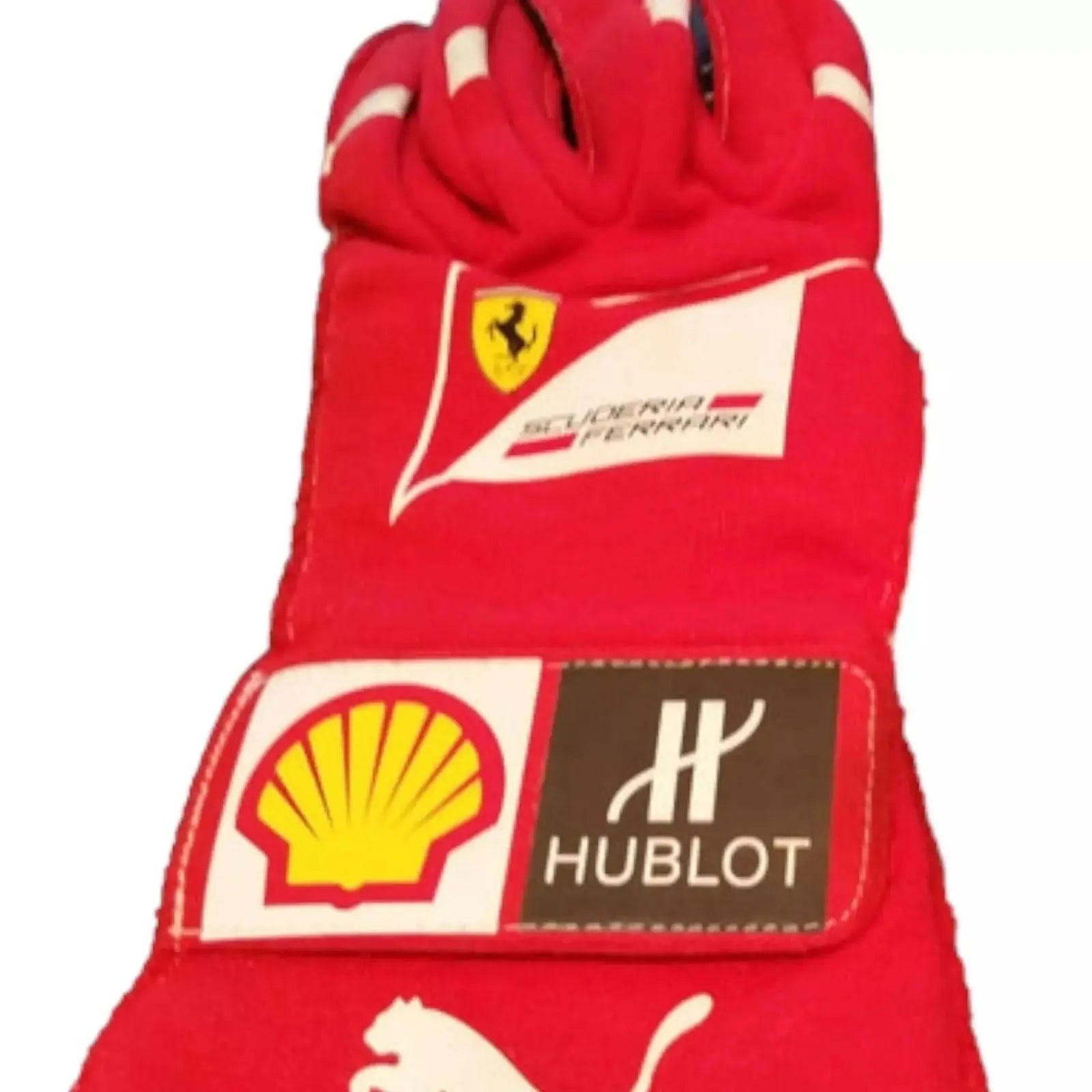 2014 Fernando Alonso gloves - Abu Dhabi GP image 3
