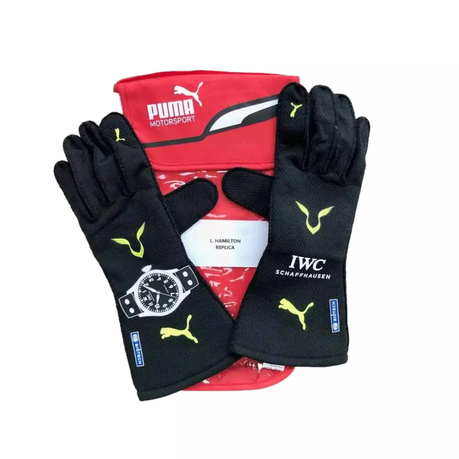 2022 Lewis Hamilton F1 Race Gloves image 2