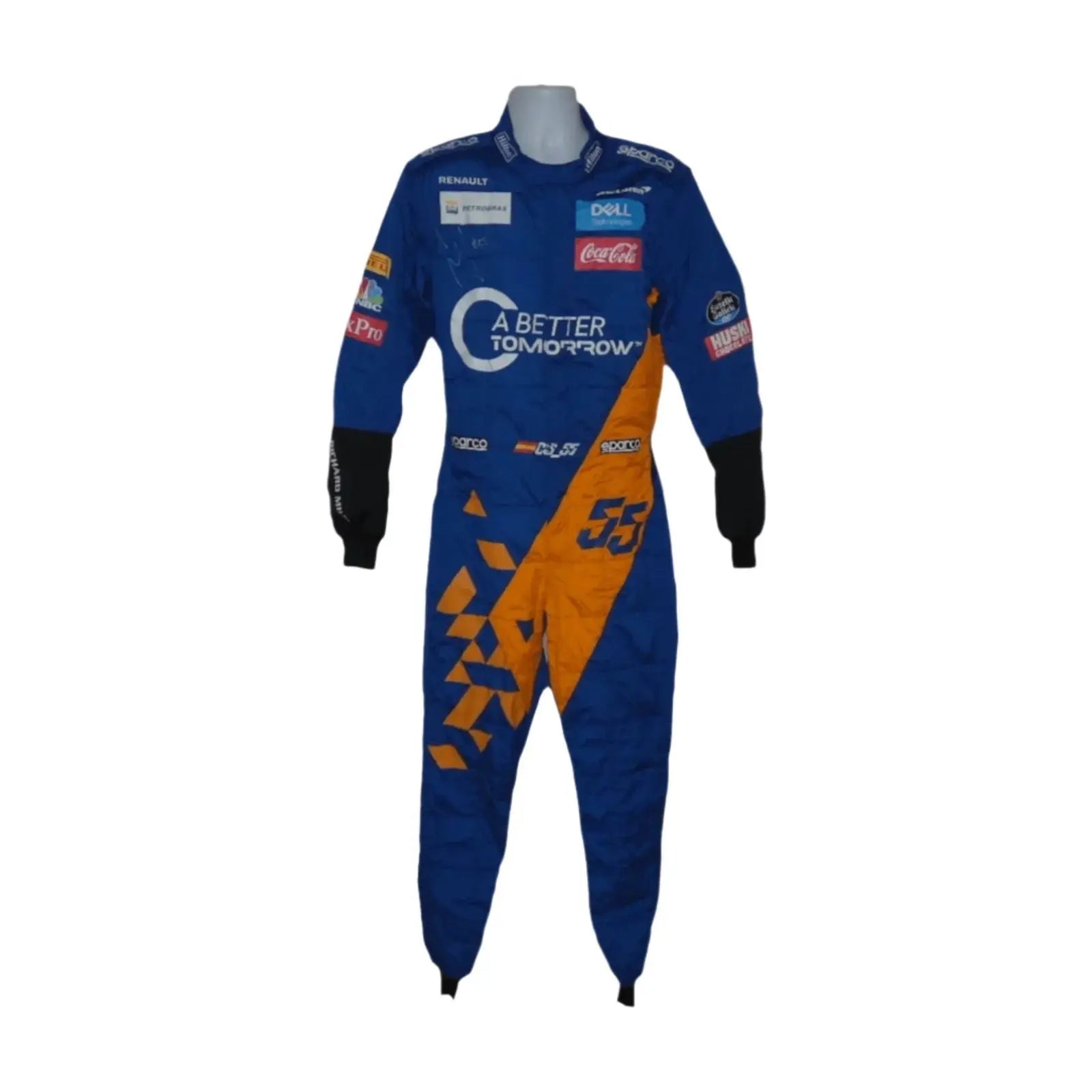 Carlos Sainz Jnr signed 2019 Chinese GP Mclaren race suit image 1