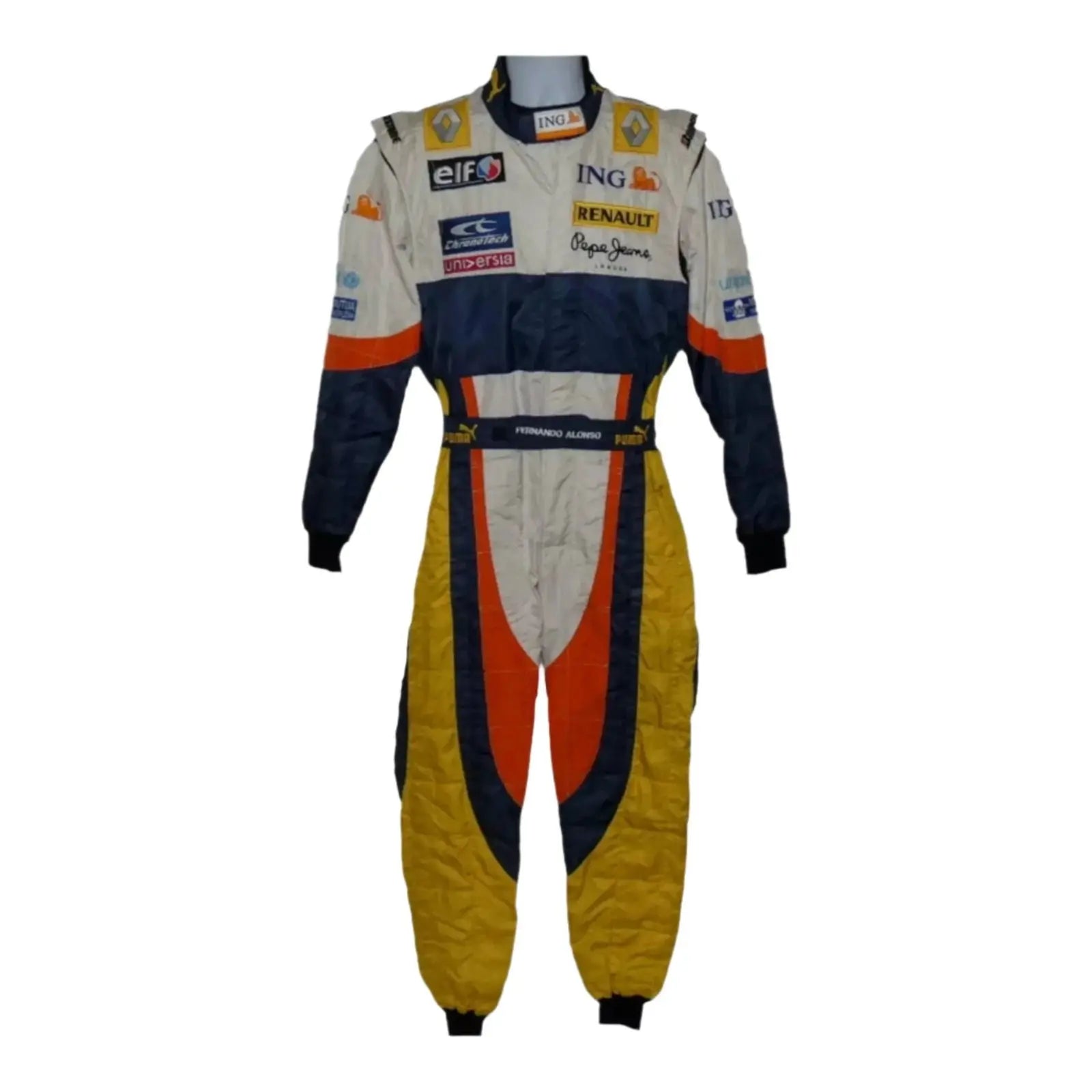 Fernando Alonso 2008 Renault F1 race suit image 1