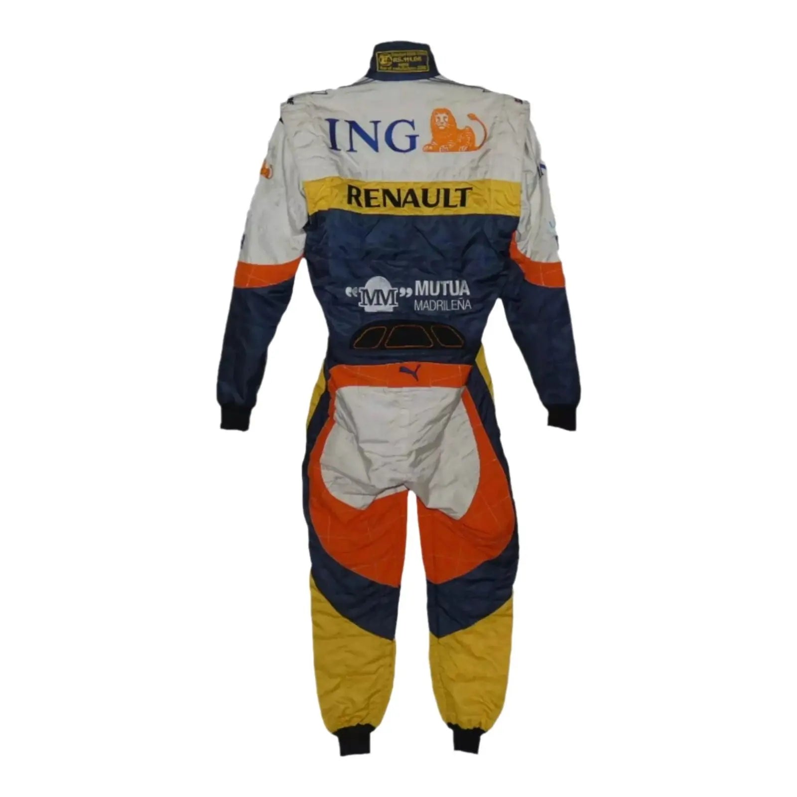 Fernando Alonso 2008 Renault F1 race suit image 2