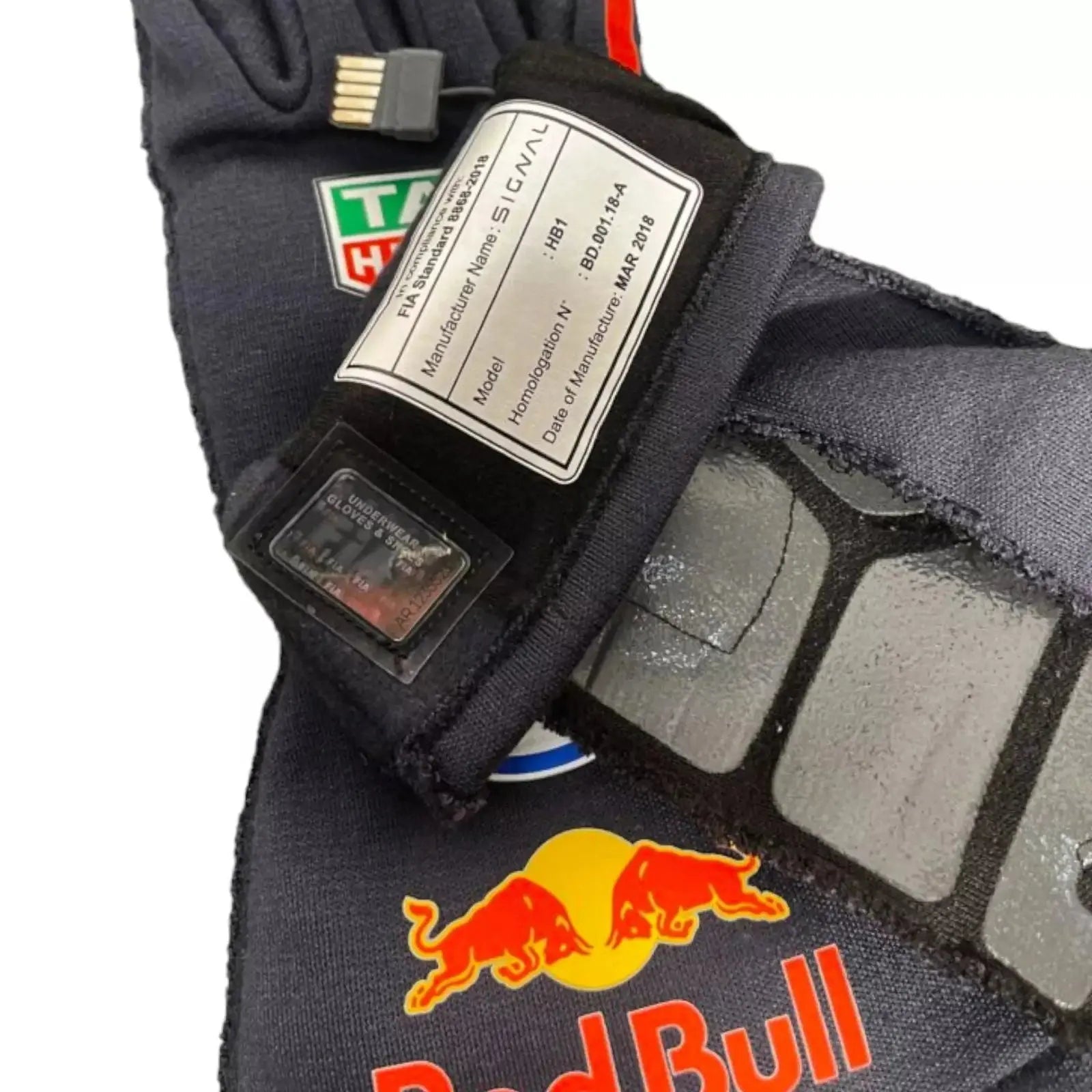 2018 Max Verstappen Race Gloves image 3