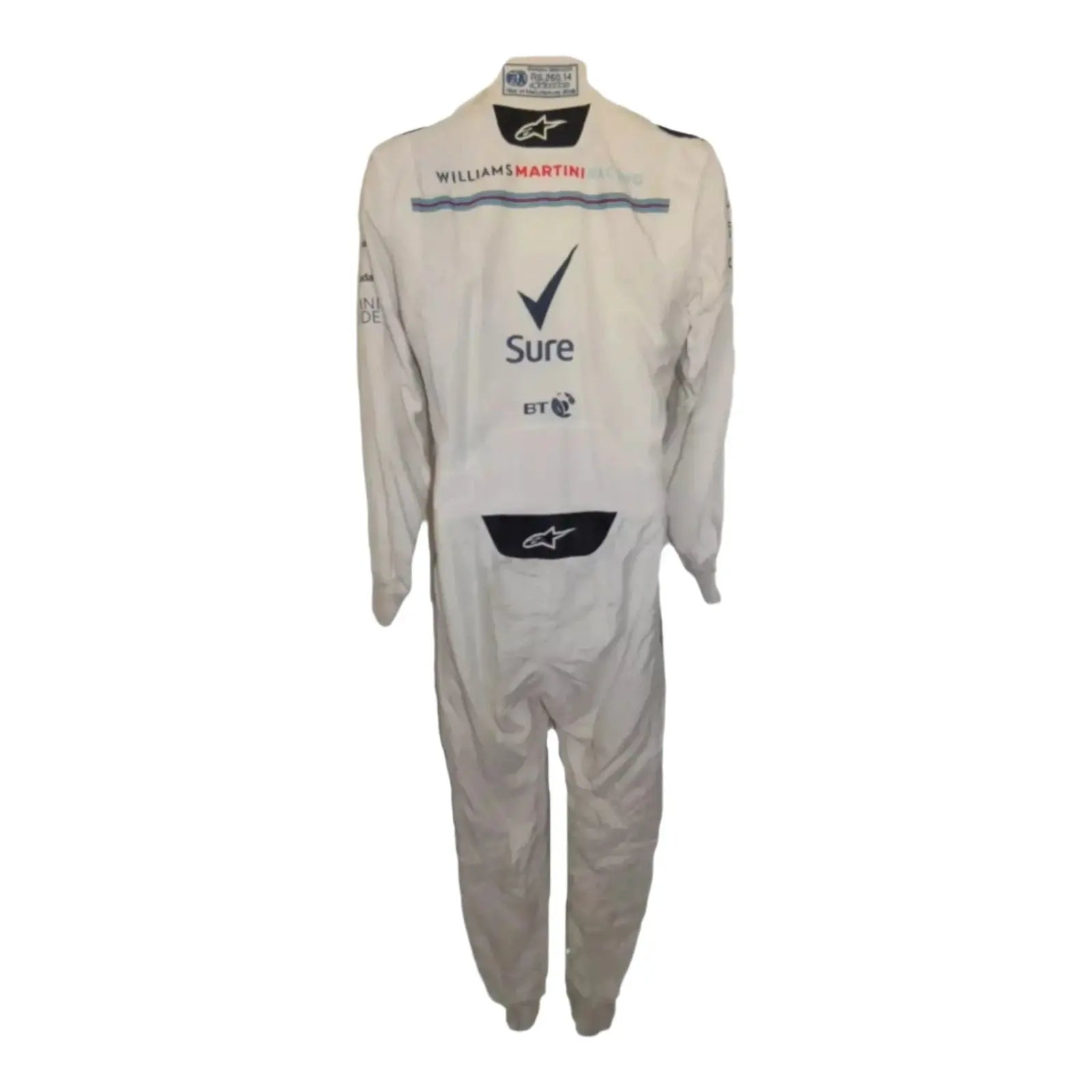 Lance Stroll Signed 2018 Williams Martini Race suit image 2