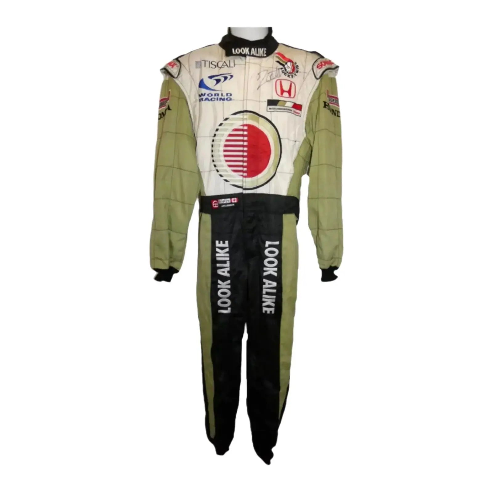 Jacques Villeneuve BAR Honda 2001 race suit image 1