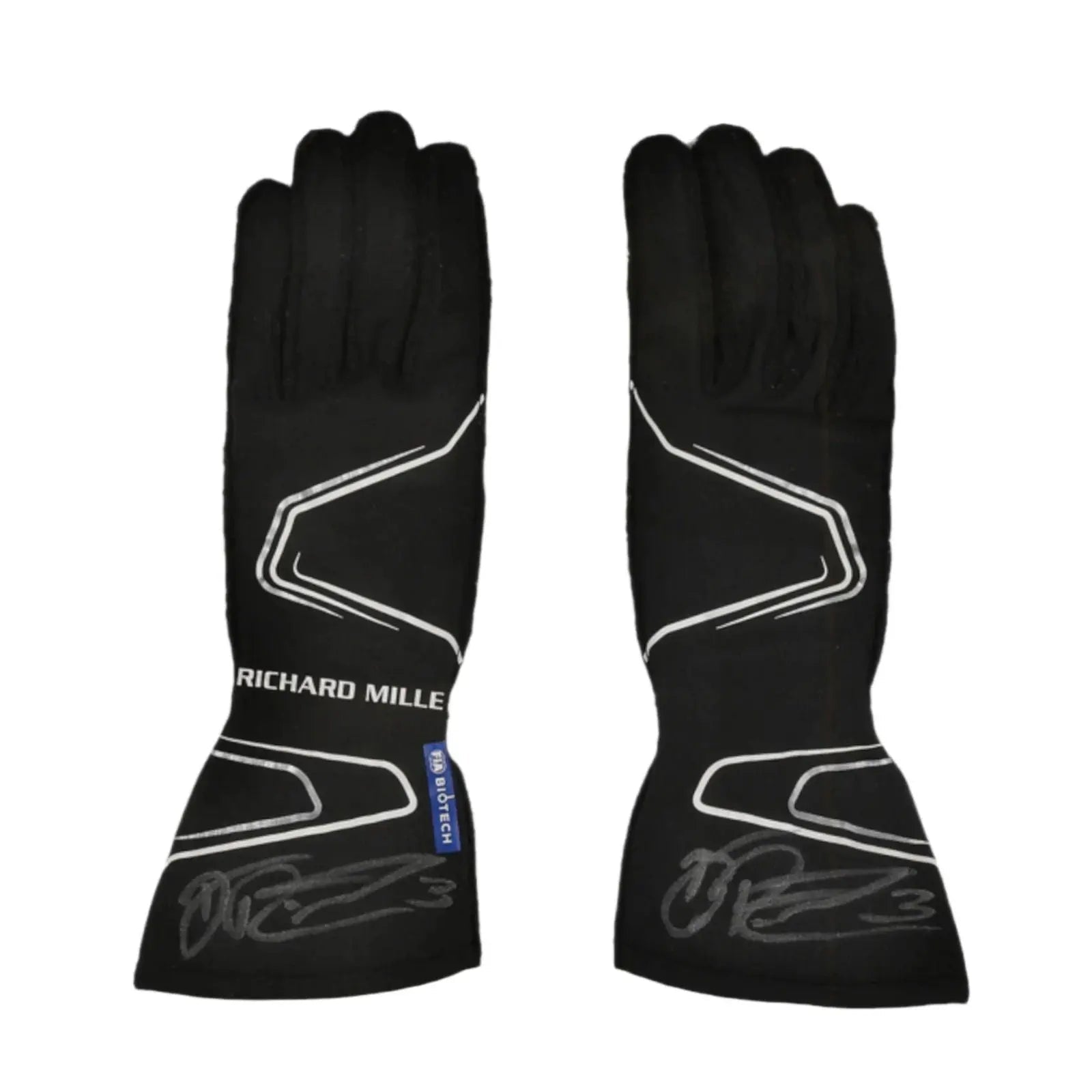 2022 Daniel Ricciardo Race Gloves Belgian GP image 1