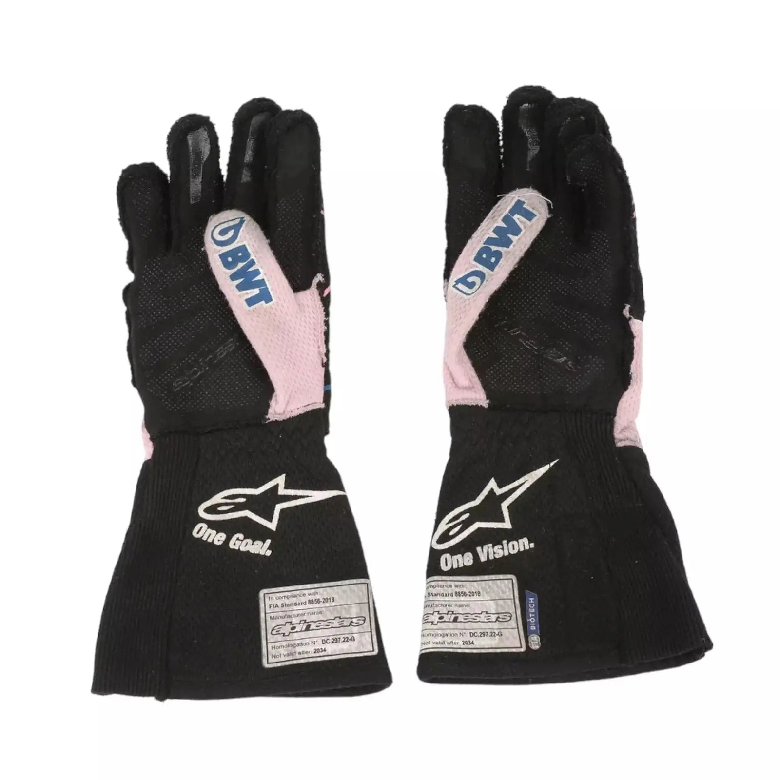 2023 PIERRE GASLY RACE GLOVES- MIAMI GP image 2