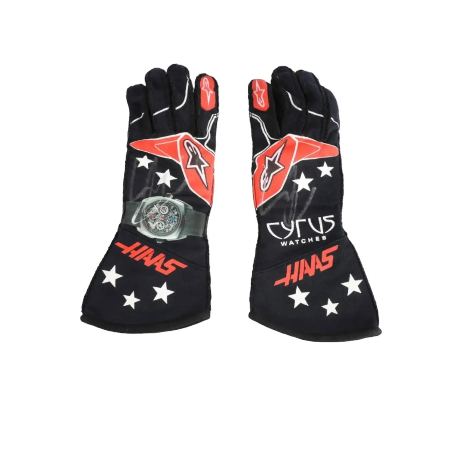 2022 Kevin Magnussen RACING GLOVES image 1