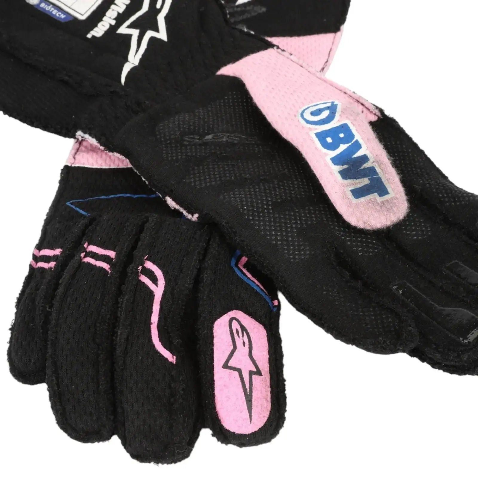2023 ESTEBAN OCON WEEKEND WORN RACE GLOVES - MIAMI GP image 3