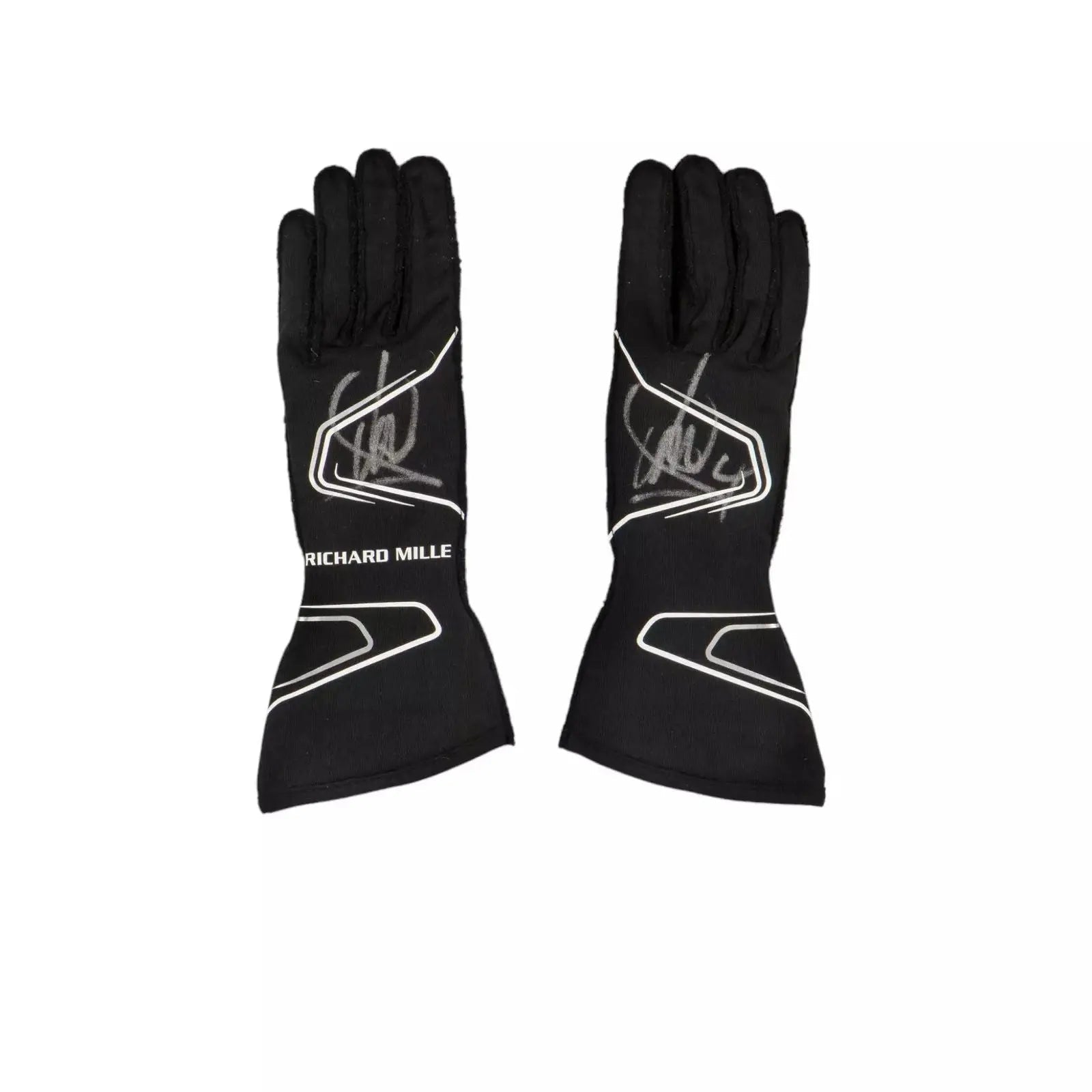 2022 LANDO NORRIS FORMULA 1 RACE GLOVES - MEXICAN GP image 1