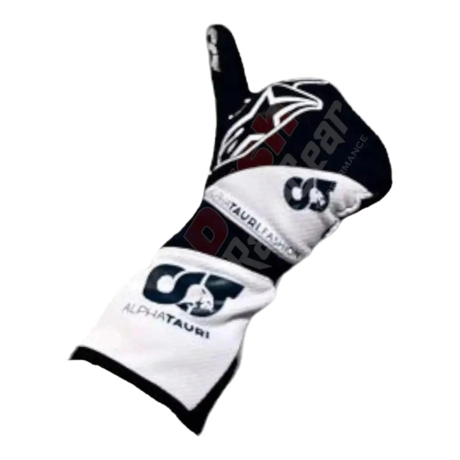 2023 Daniel Ricciardo Alphatauri F1 Race Gloves image 1