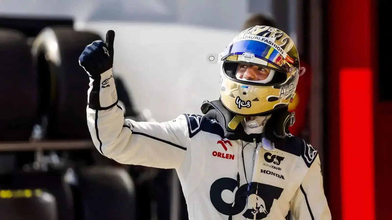 2023 Daniel Ricciardo Alphatauri F1 Race Gloves image 3