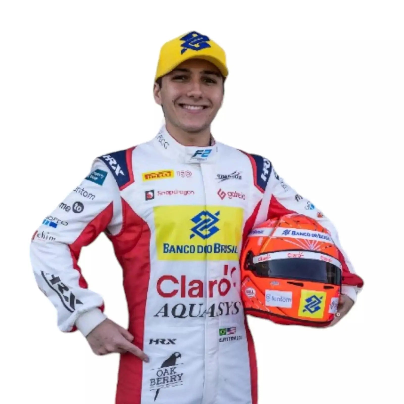 2022 Enzo Fittipaldi Formula 2 Champion Suit image 2