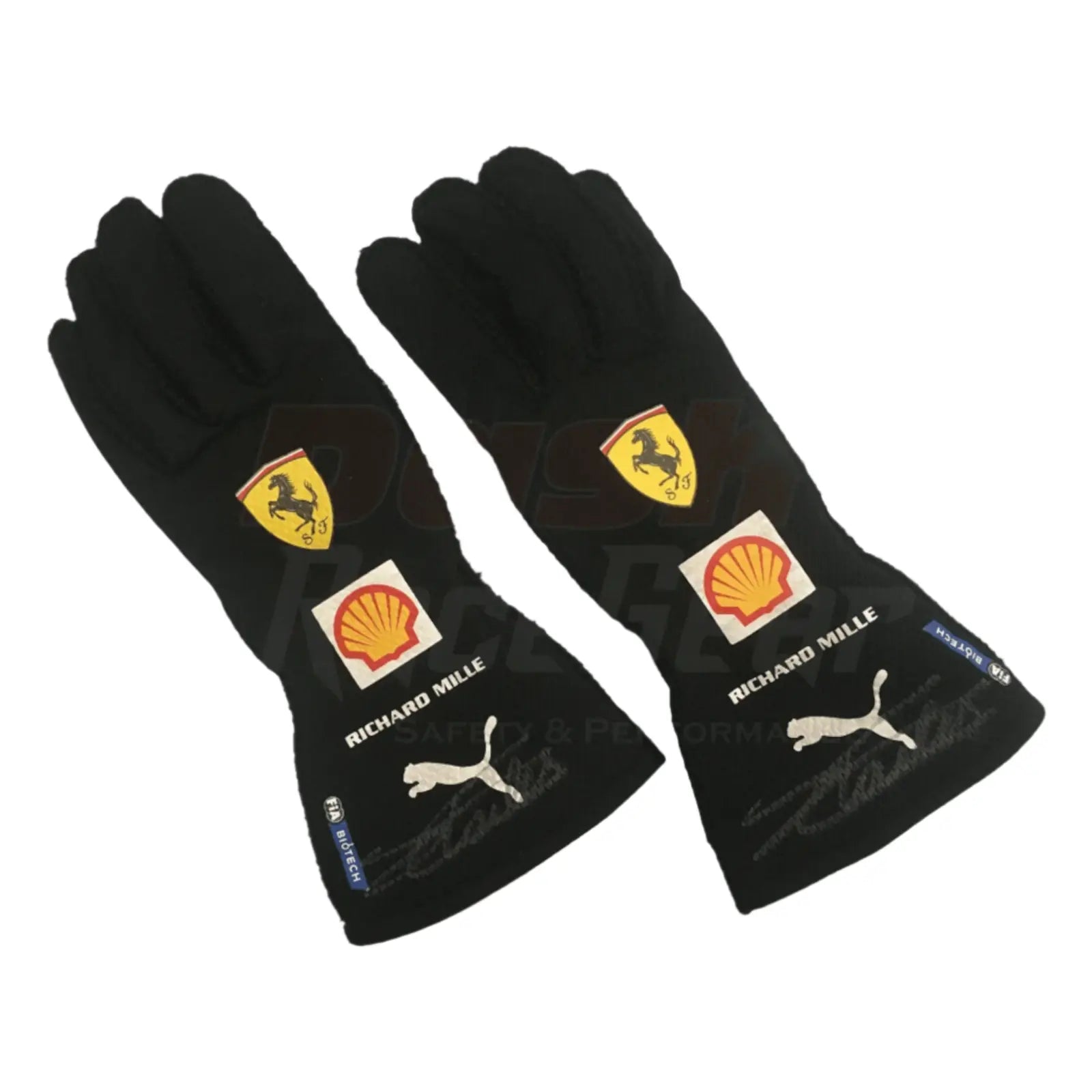 2021 Charles Leclerc Richard Mille Scuderia Ferrari Formula 1 Gloves image 4