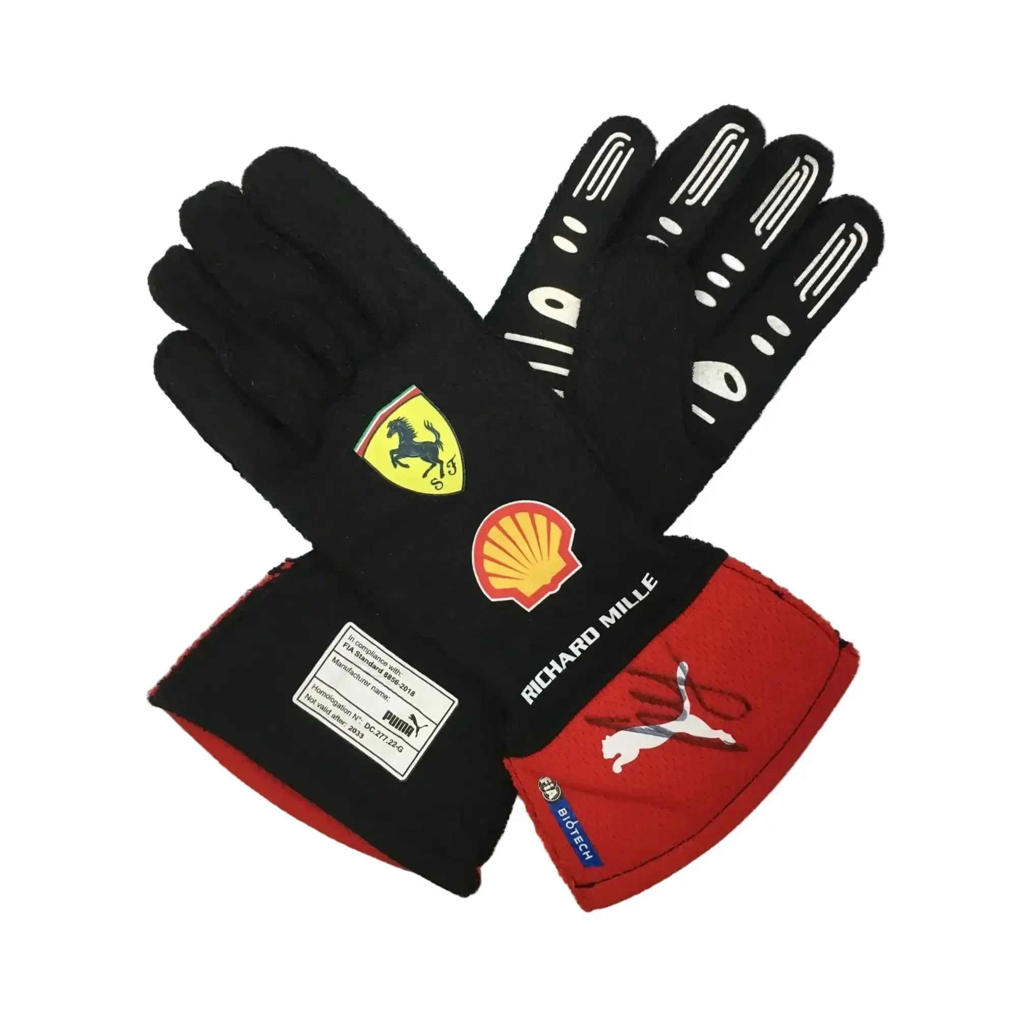 2023 Charles Leclerc Scuderia Ferrari F1 Gloves image 1