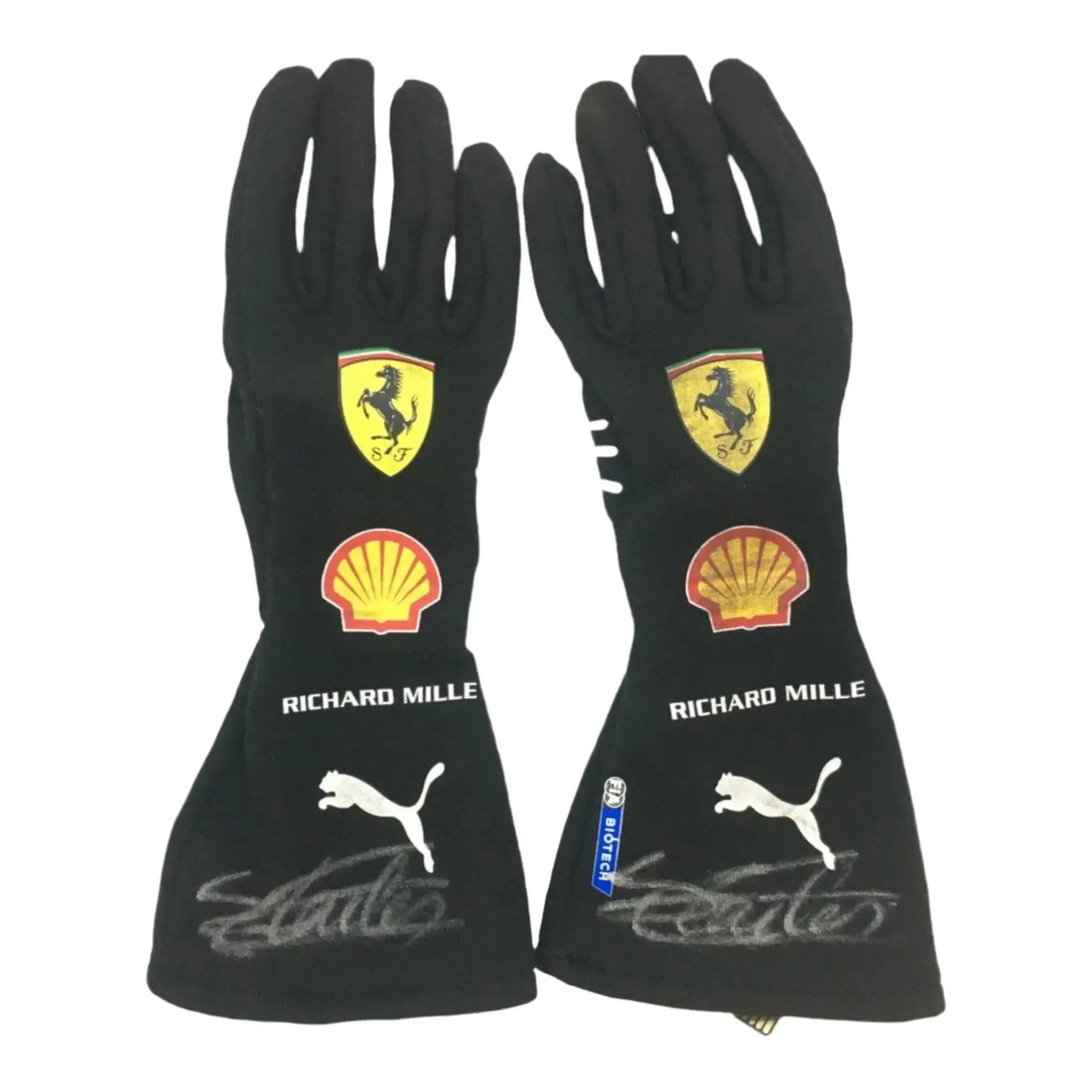 2021 Charles Leclerc Ferrari Monaco GP F1 gloves image 1