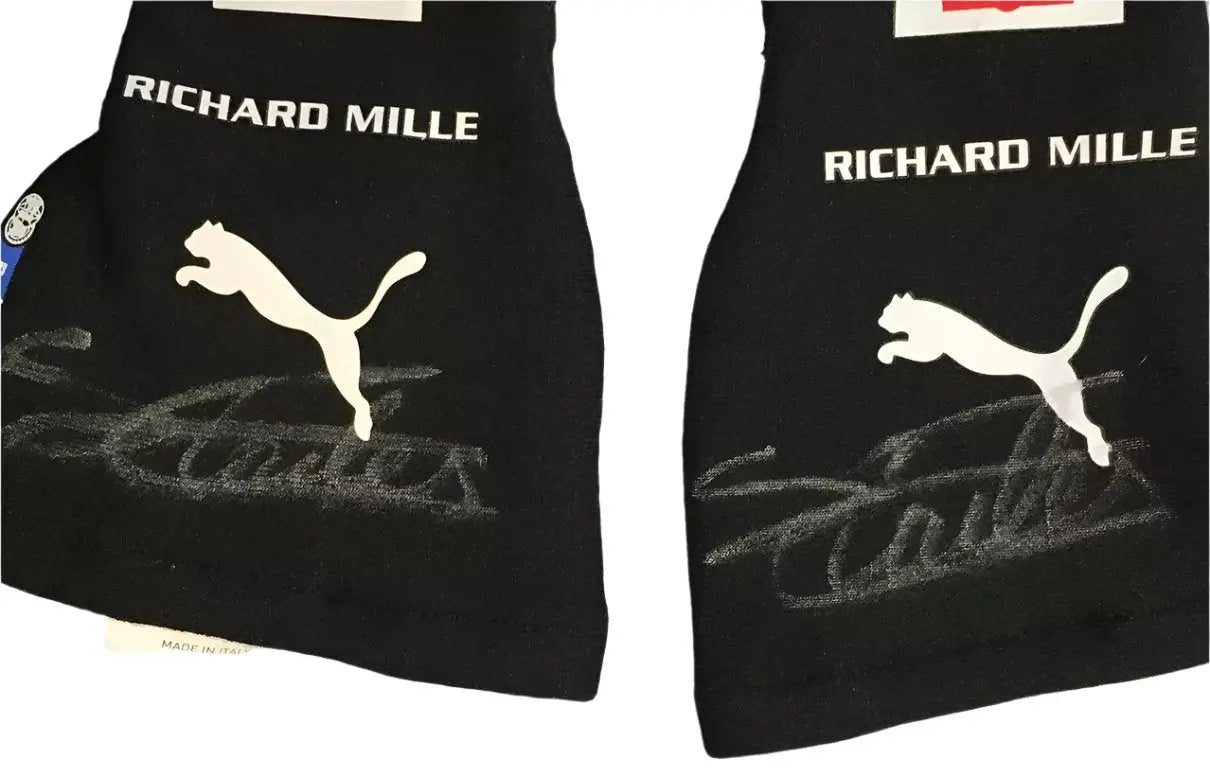 2021 Charles Leclerc Ferrari Monaco GP F1 gloves image 3