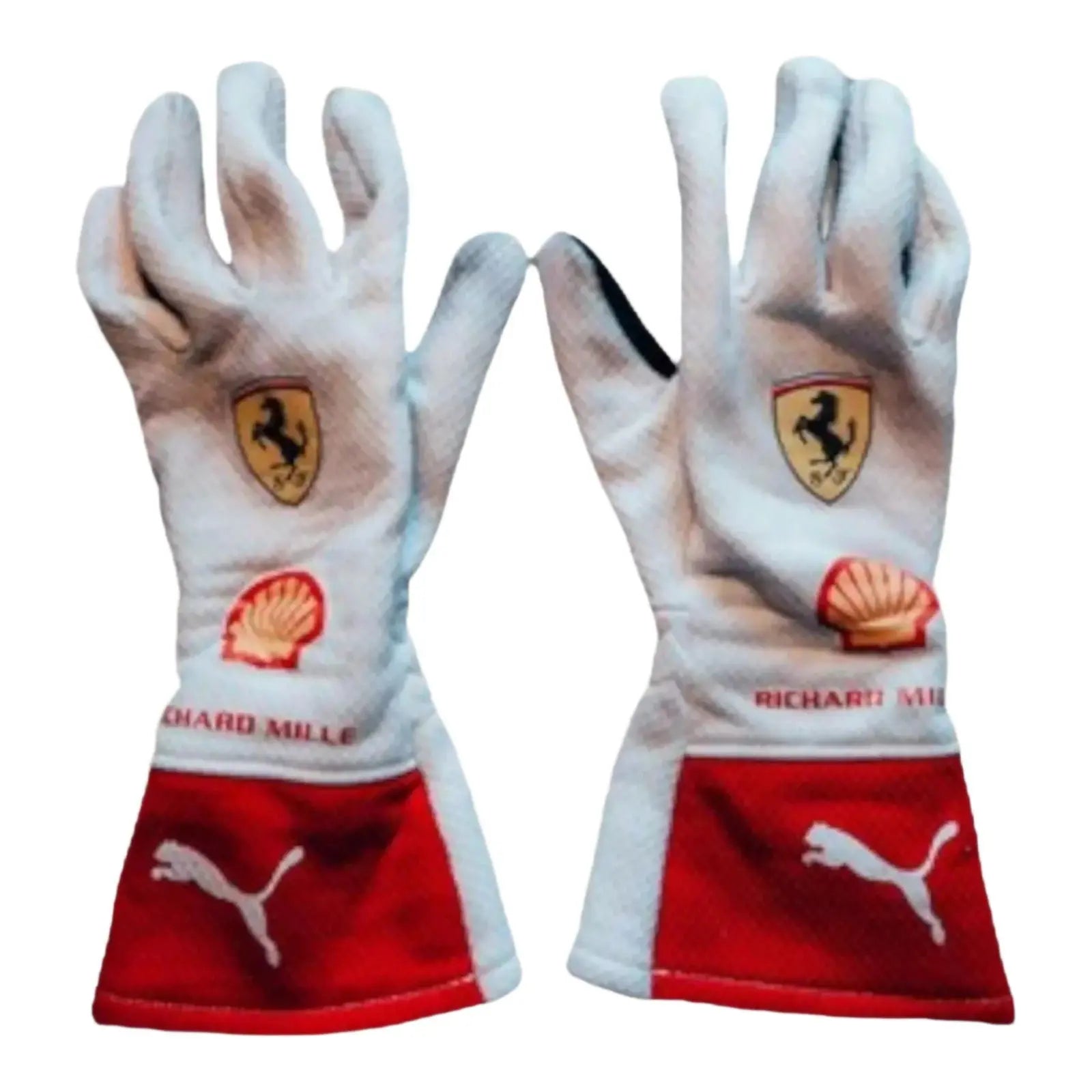 2023 Charles Leclerc Ferrari F1 Race Gloves -MONACO Gp image 1