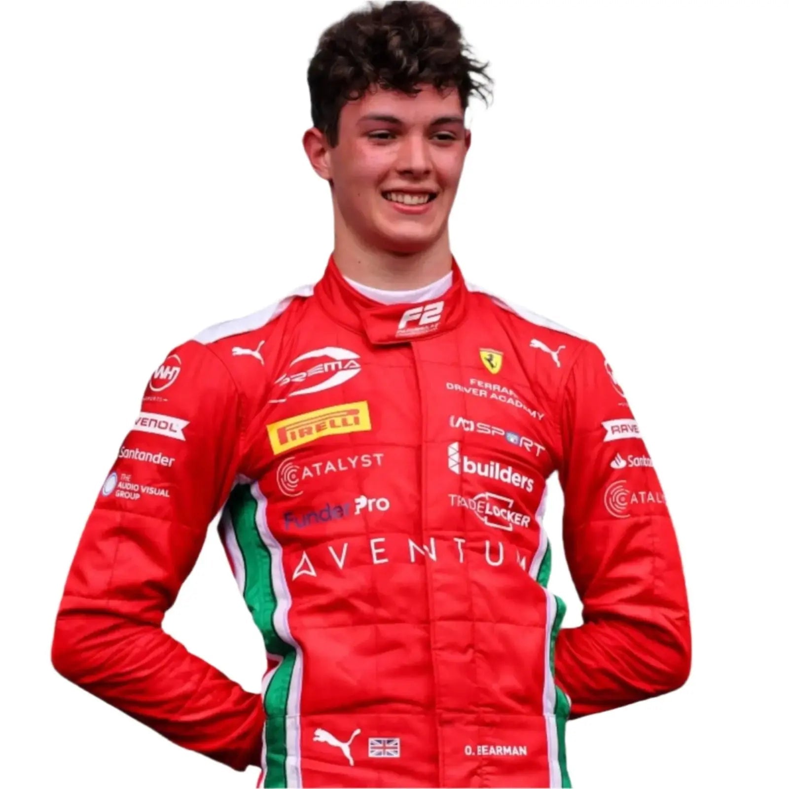 2023 Formula 2 Oliver Bearman Suit image 1