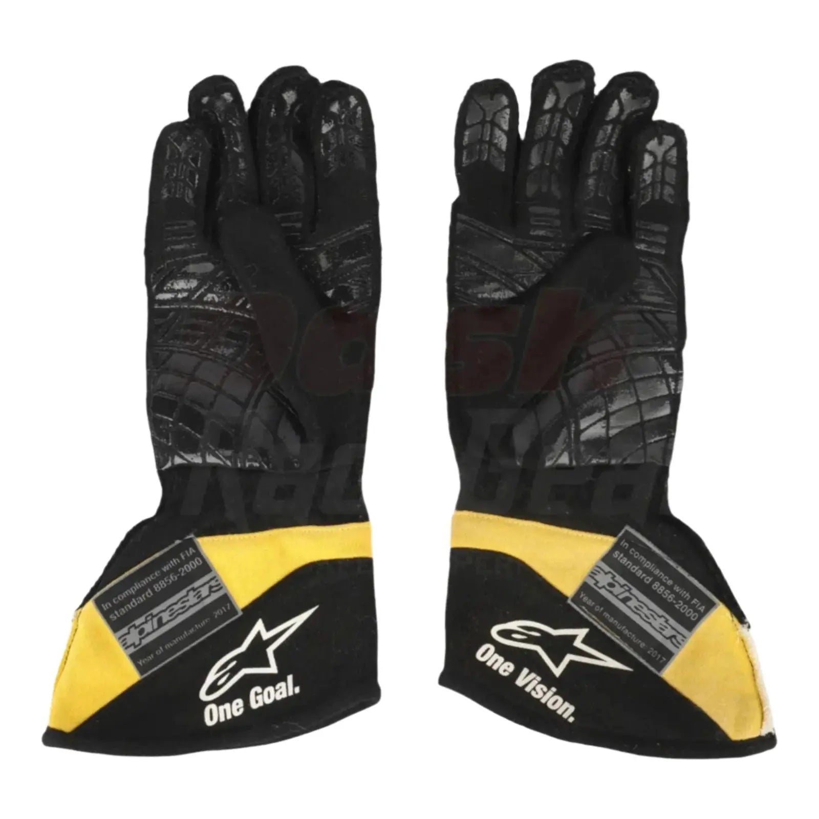 2017 Carlos Sainz Renault F1 Race Gloves image 2