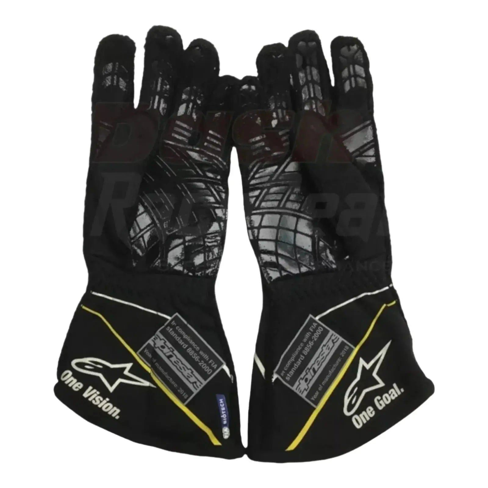 2018 Carlos Sainz Renault F1 Team Race Gloves image 2