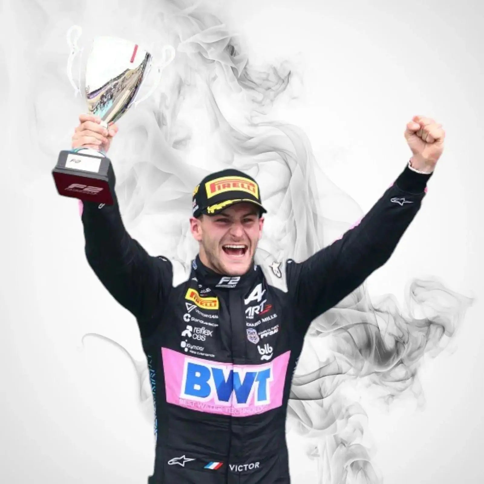 2023 Victor Martins ART Grand Prix Suit image 4