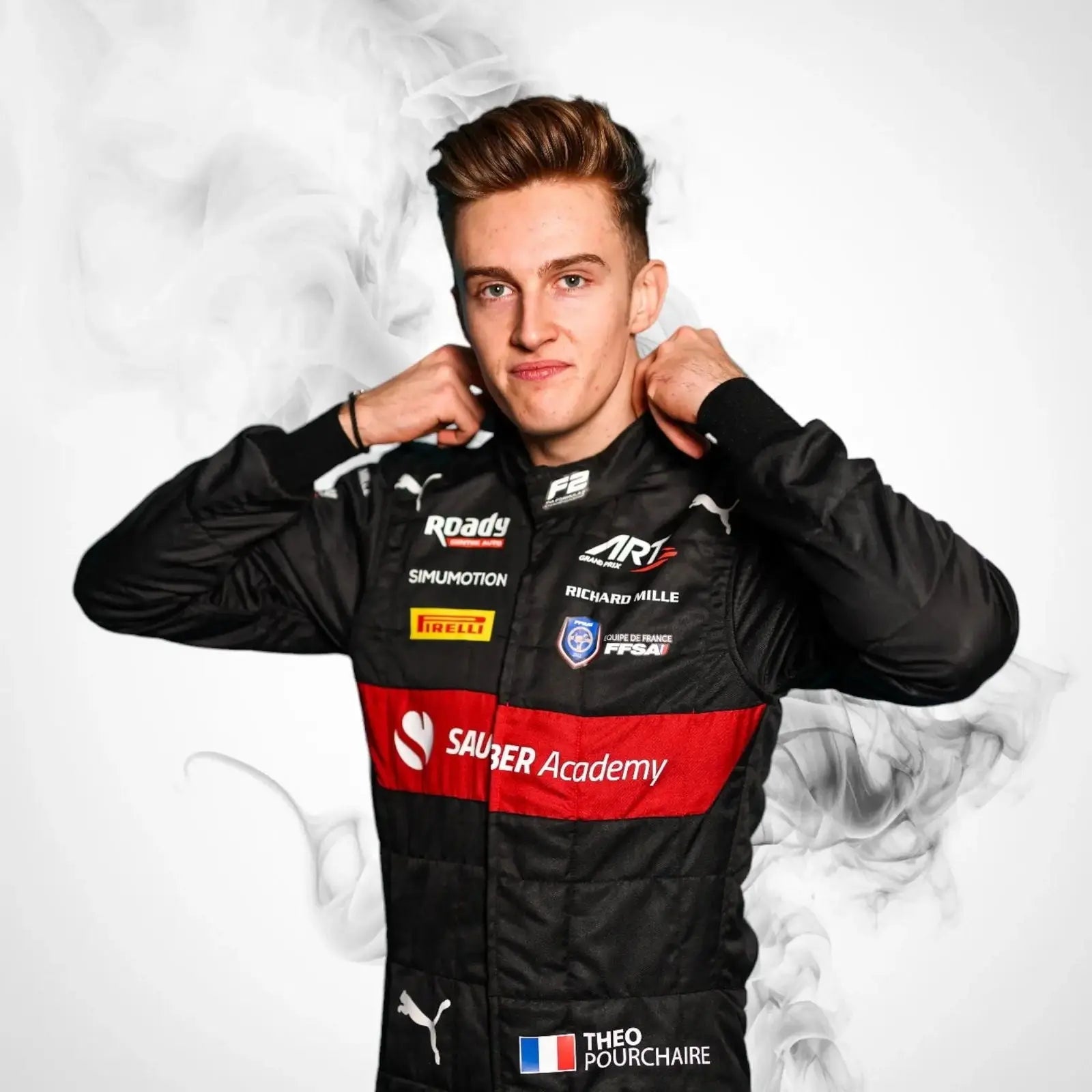 2023 Théo Pourchaire F2 Suit image 2