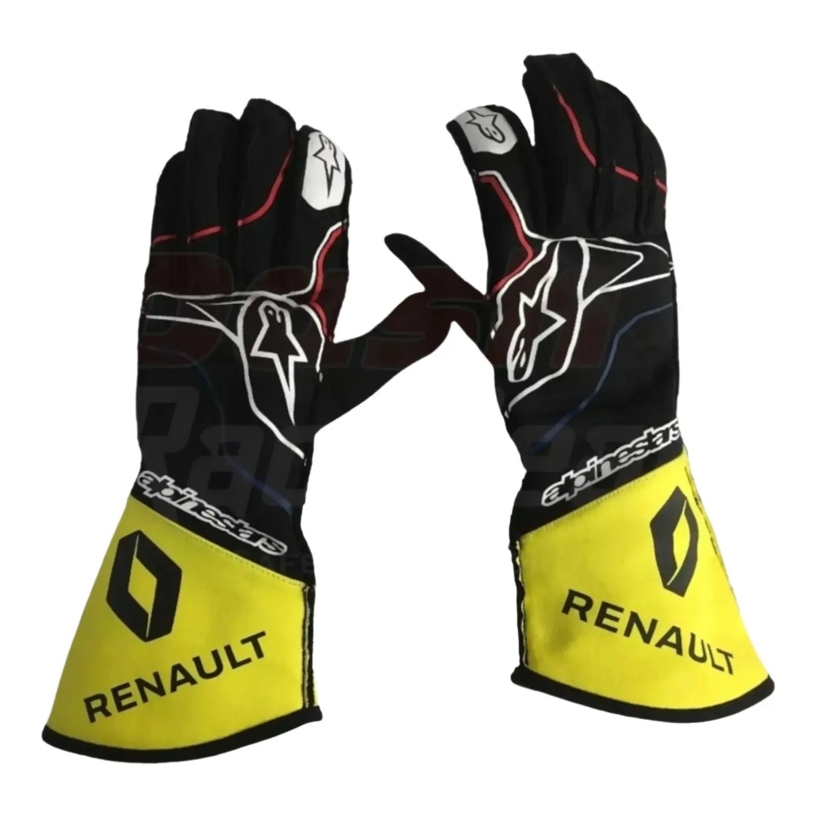 2020 RENAULT ESTEBAN OCON F1 RACE GLOVES image 1