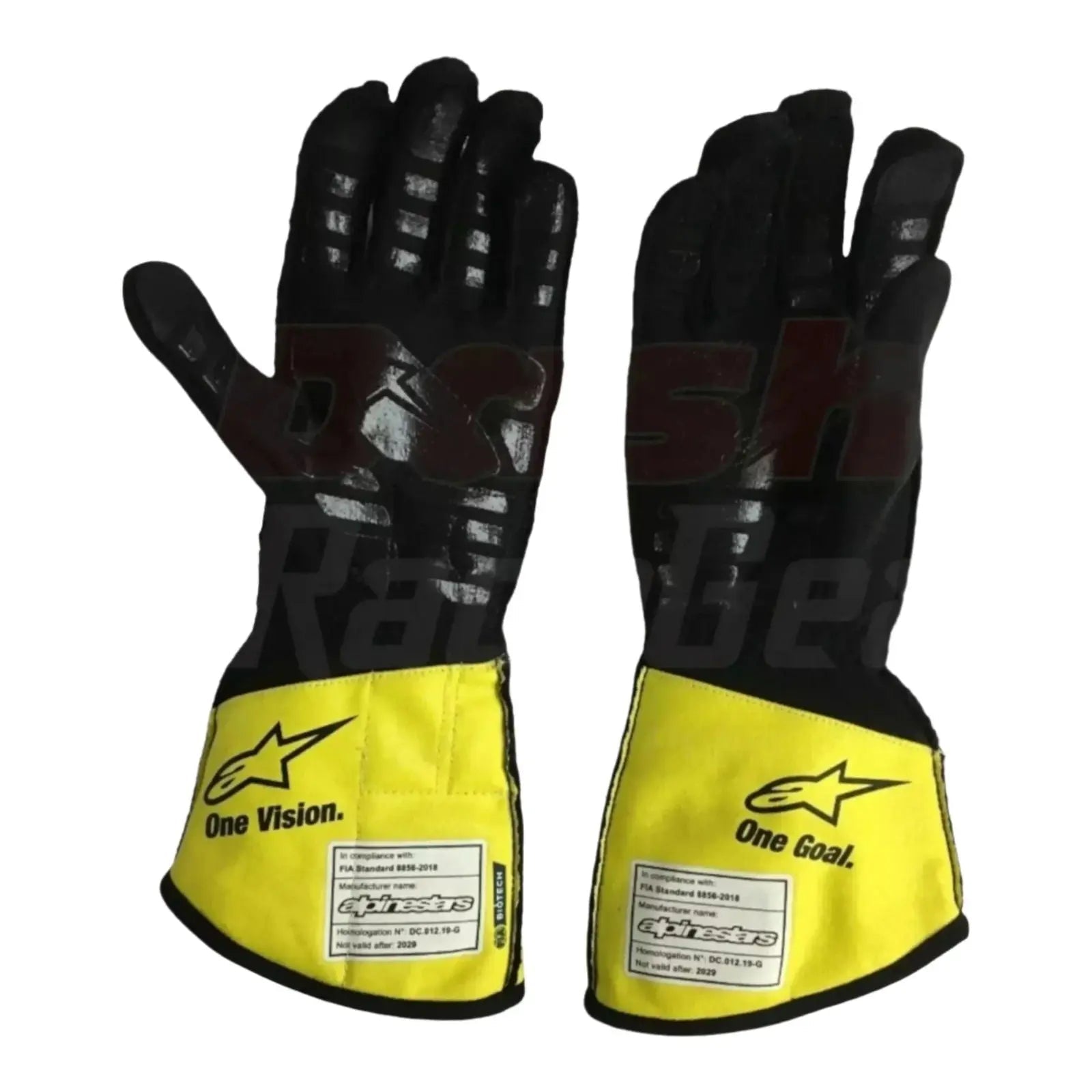 2020 RENAULT ESTEBAN OCON F1 RACE GLOVES image 2