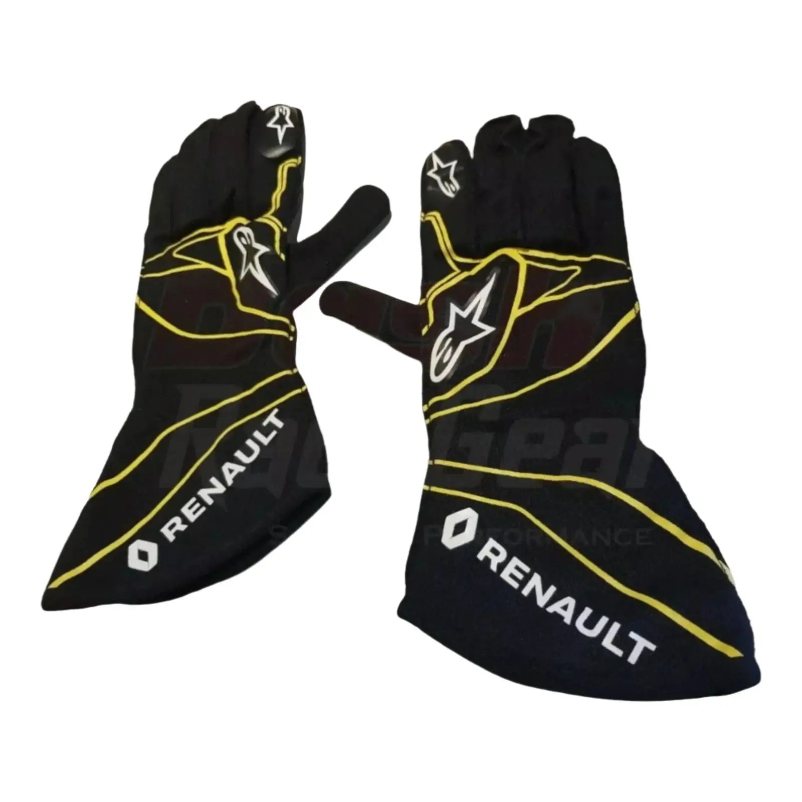 2016 Esteban Ocon Alpinestars F1 Race Gloves image 1