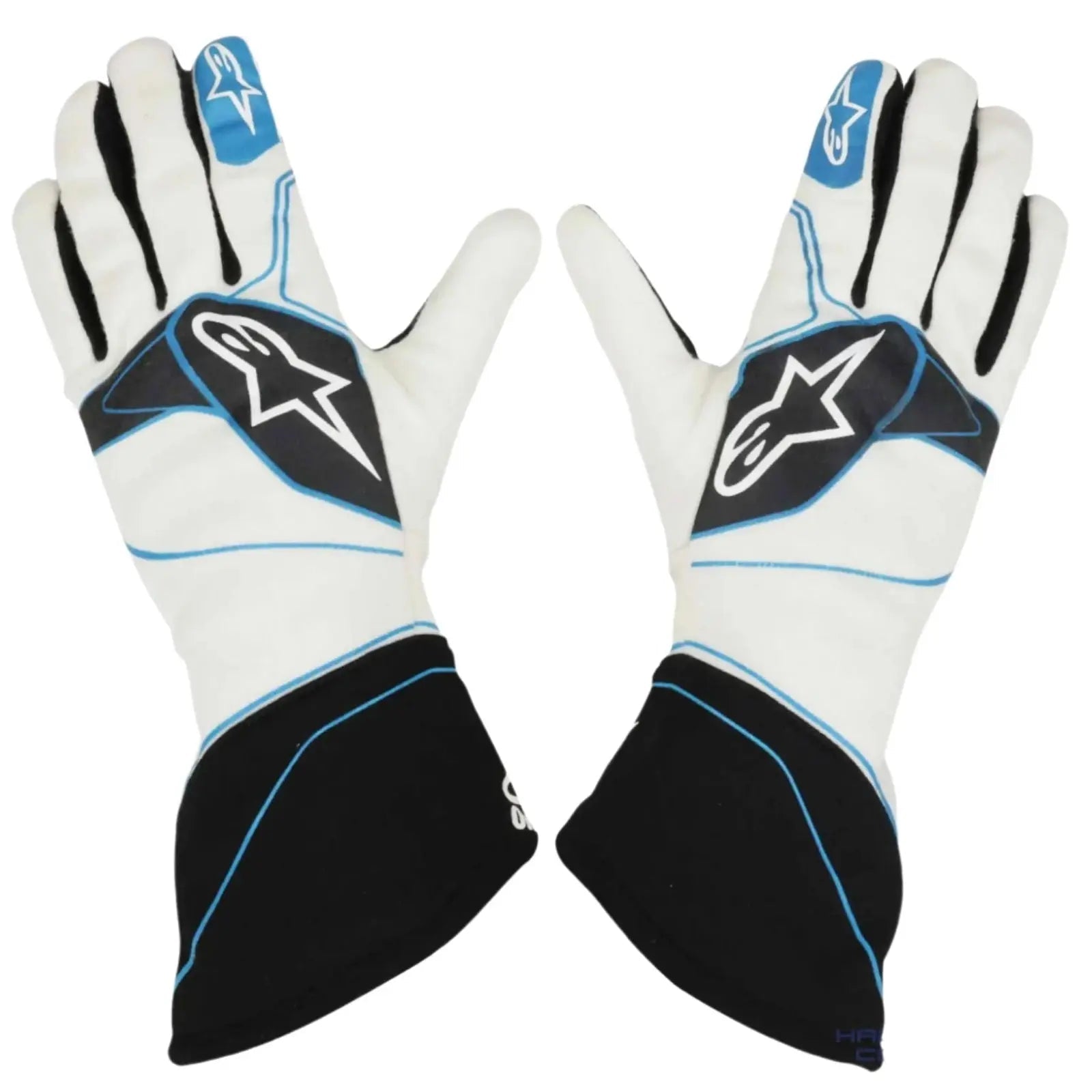 2019 George Russell Williams F1 Race Gloves | Official Team Gear image 1