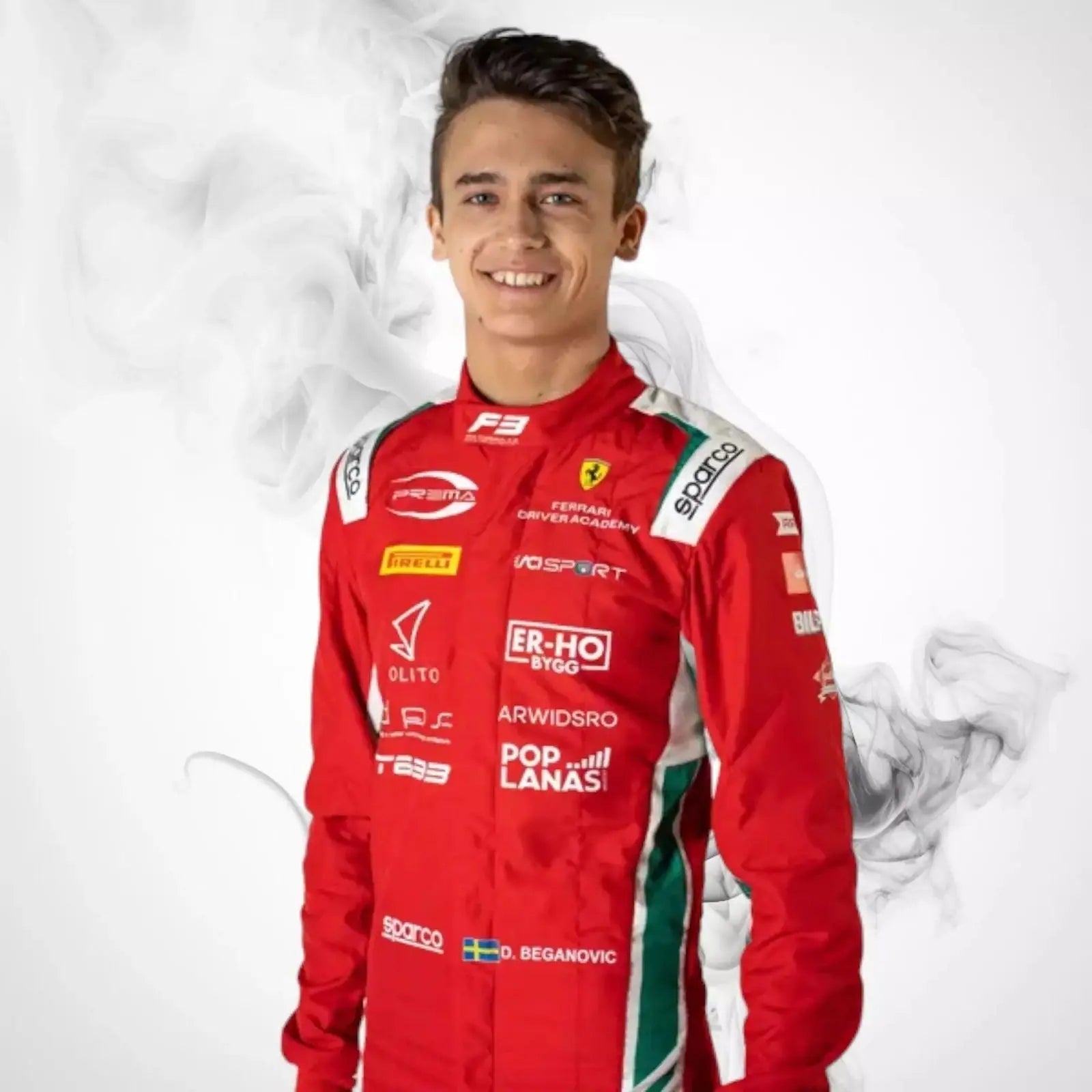 2023 Dino Beganovic PREMA Racing Suit image 1