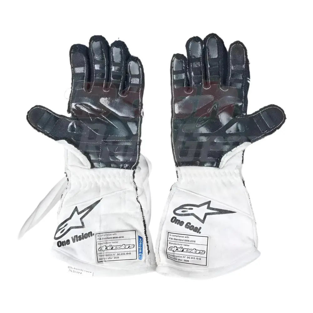 2022 Nyck de Vries Scuderia AlphaTauri Formula One Race Gloves image 2
