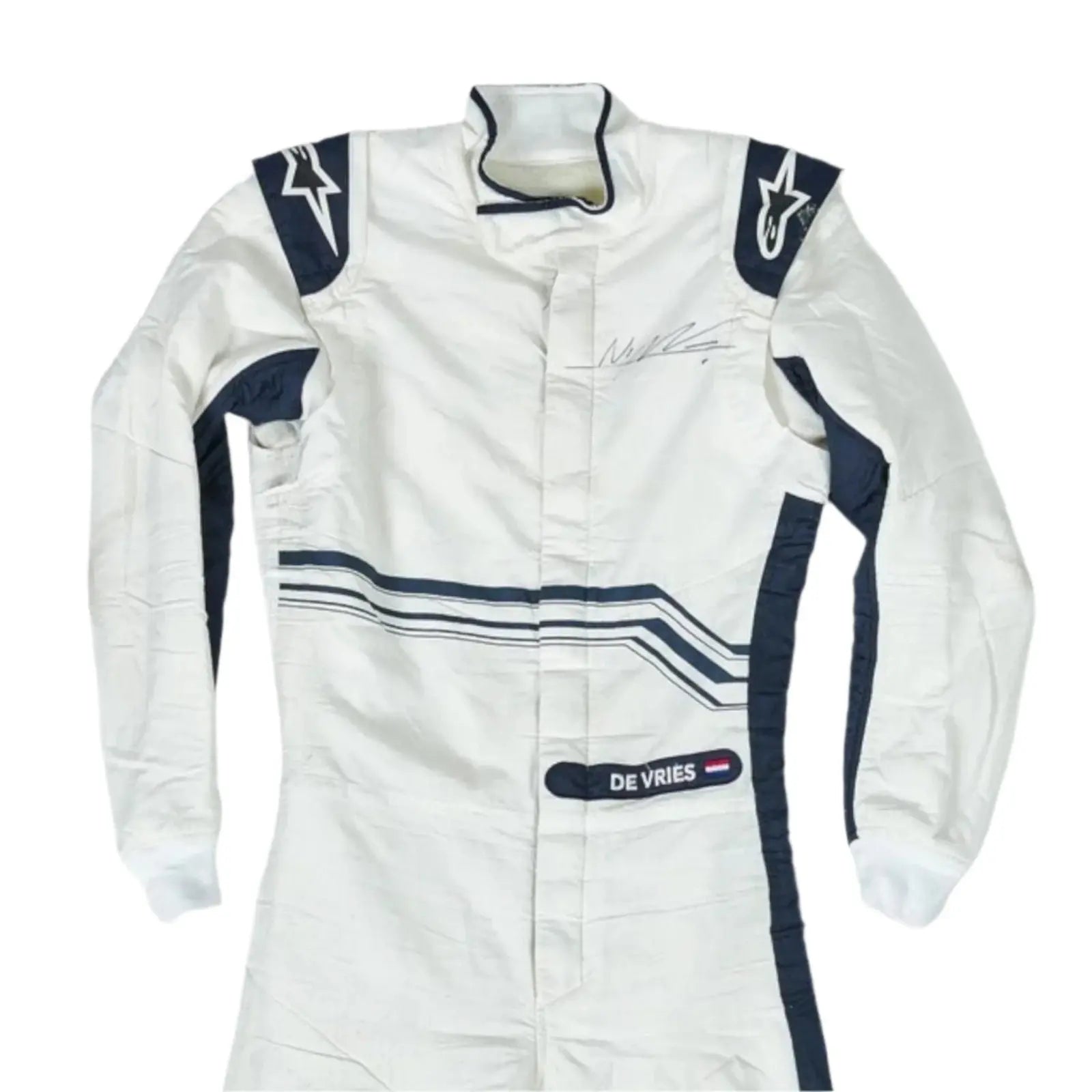 2022 Nyck de Vries Scuderia AlphaTauri Formula One Race Suit image 2