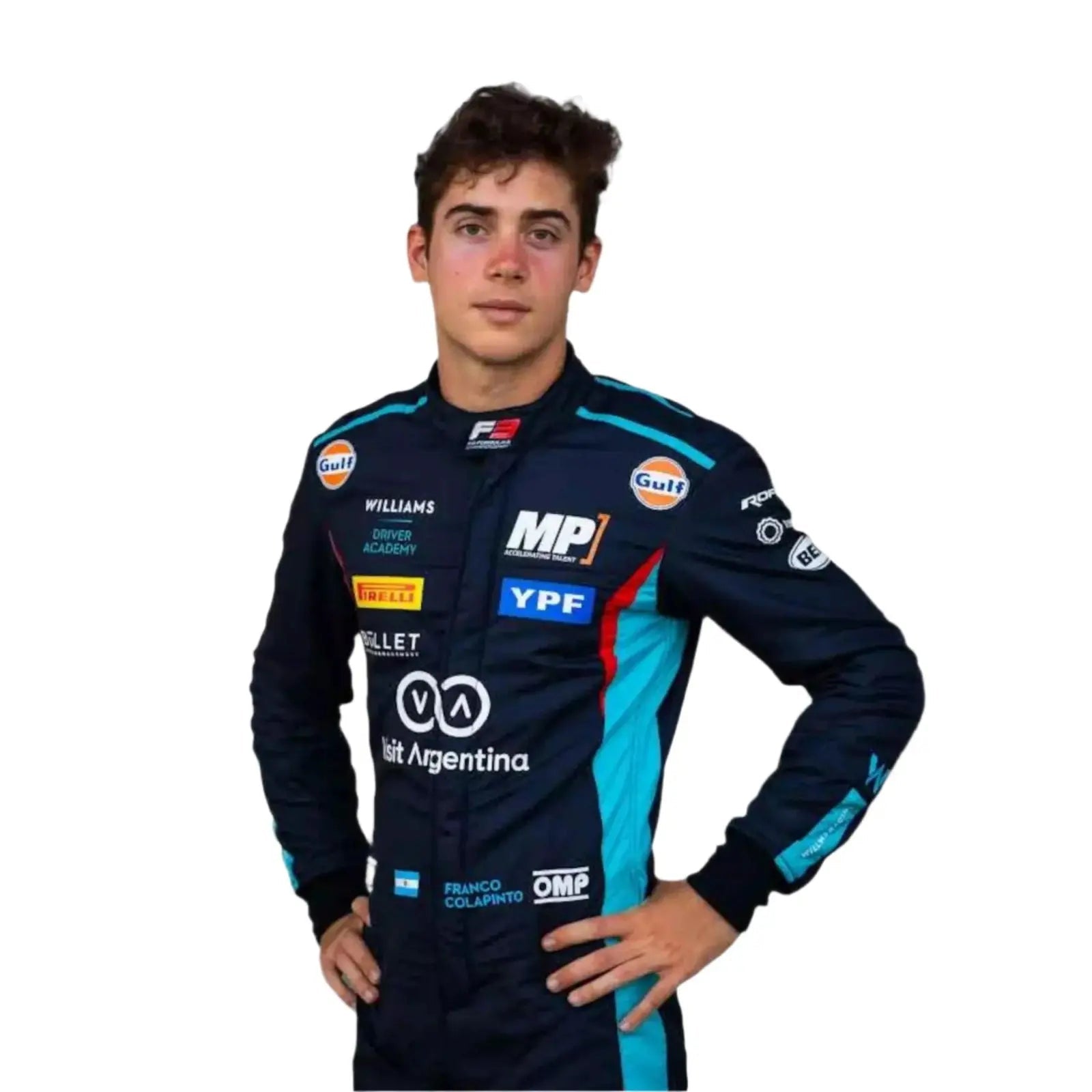 2023 Franco Colapinto MP Motorsport Suit image 3