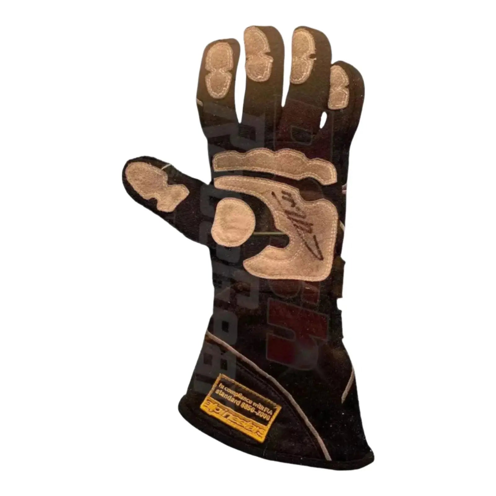 2016 Fernando Alonso F1 Race gloves image 2