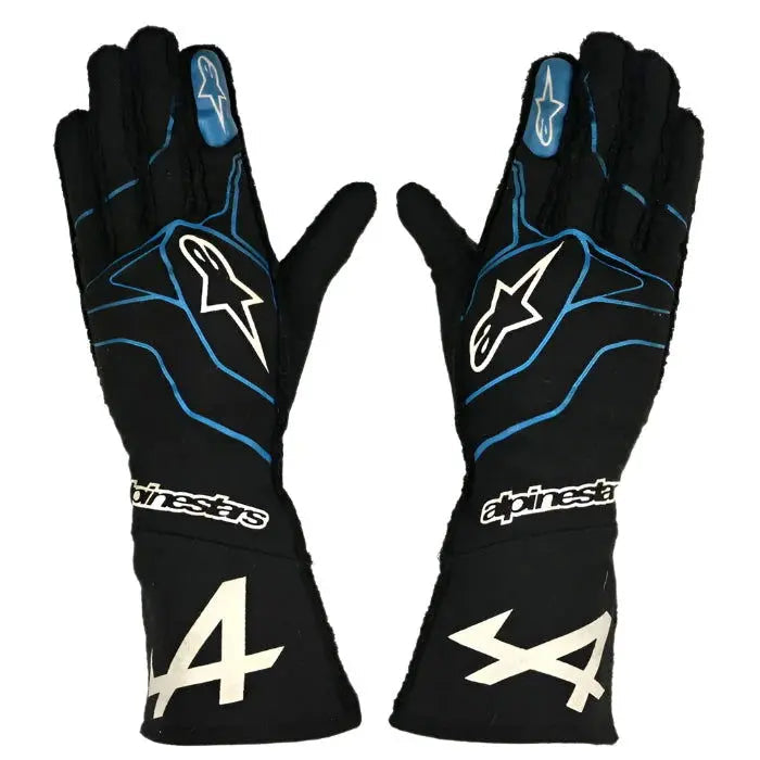 2021 Fernando Alonso Alpine F1 Race Gloves image 1