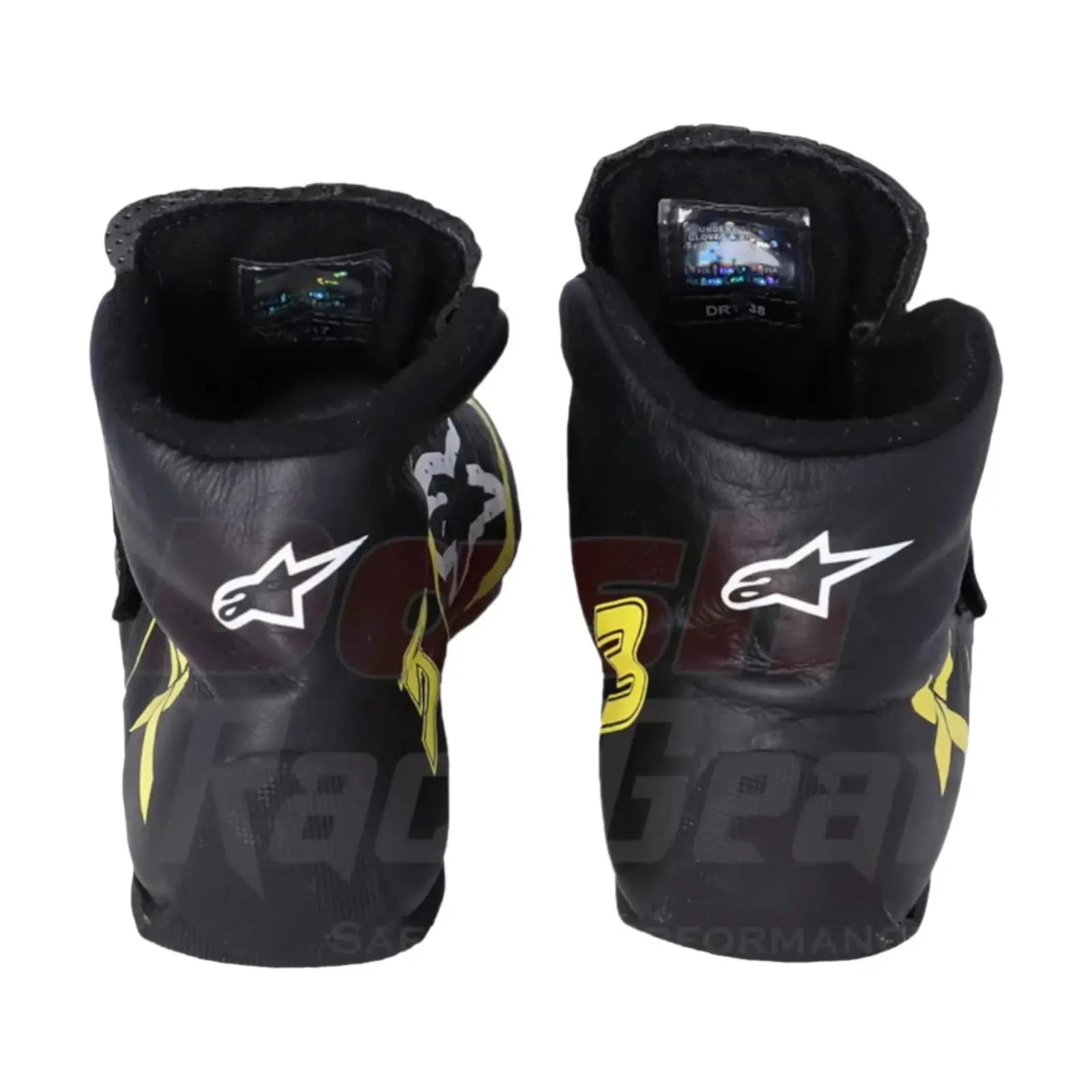 2019 DANIEL RICCIARDO RENAULT F1 RACE BOOTS image 2