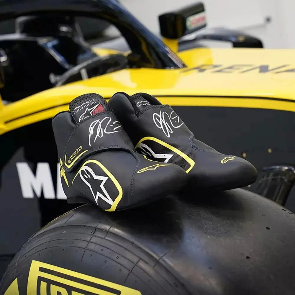 2019 DANIEL RICCIARDO RENAULT F1 RACE BOOTS image 3