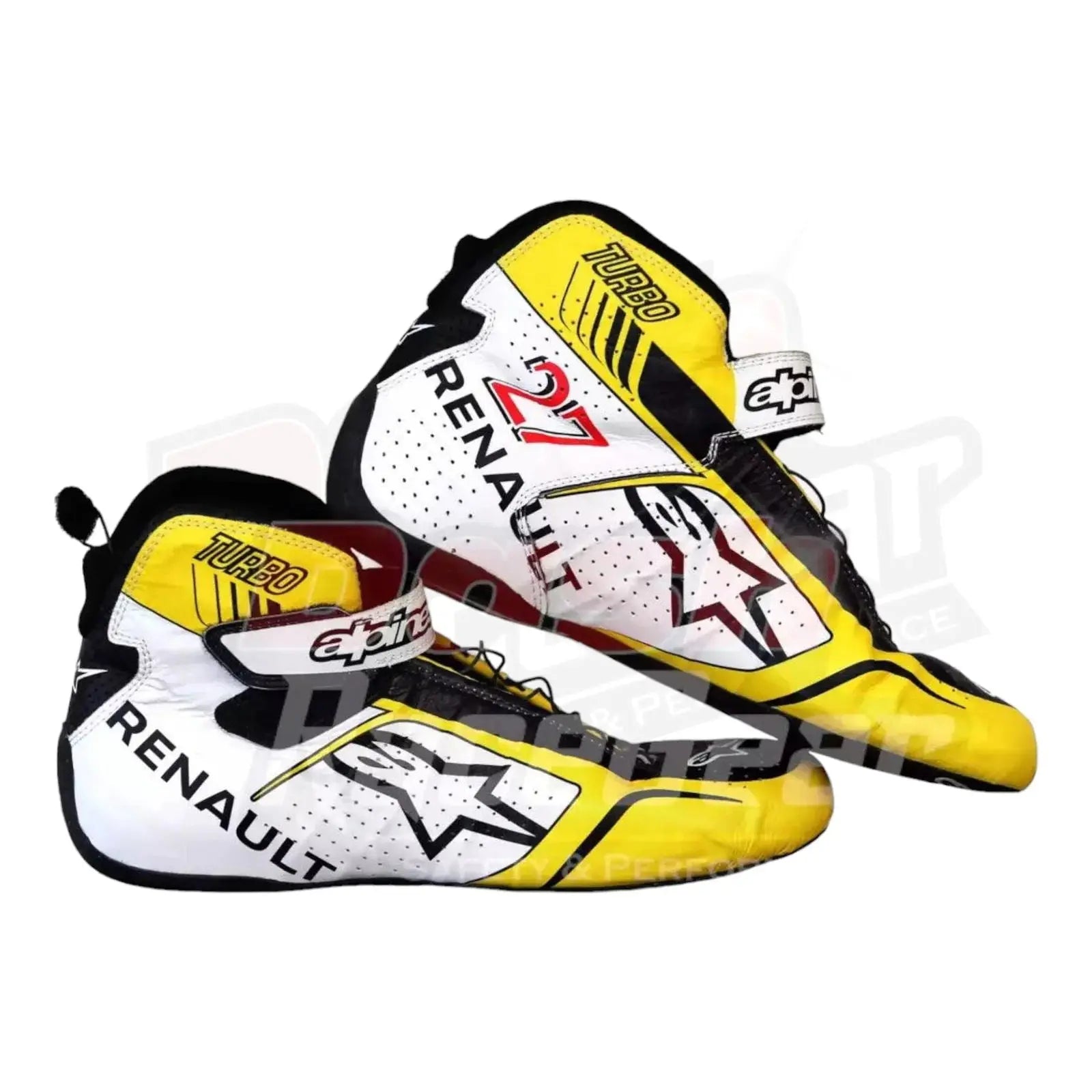 Renault Nico Hulkenberg Special edition French GP Race boots image 2