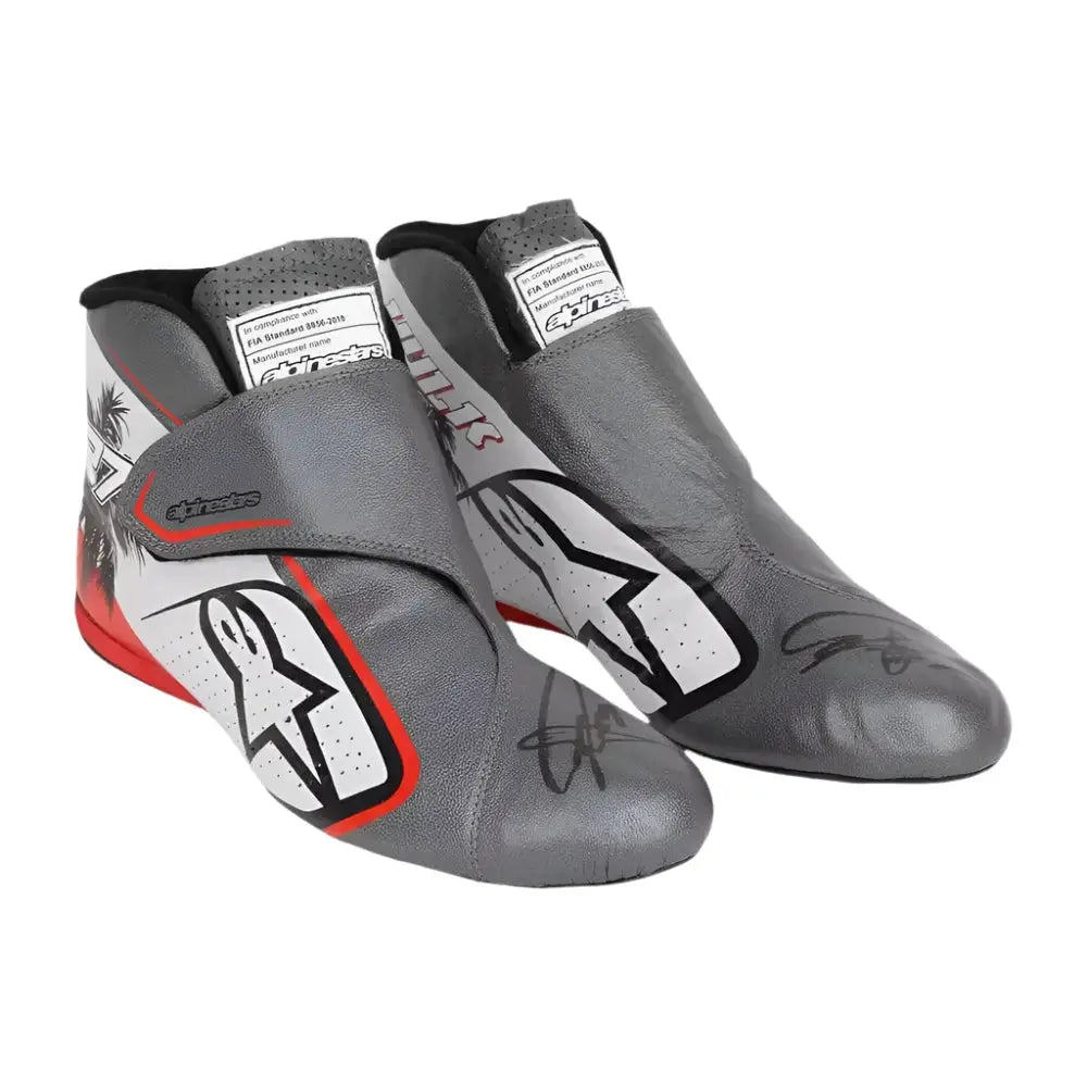 2023 Kevin Magnussen Haas F1 Team Race Boots - Miami GP image 1