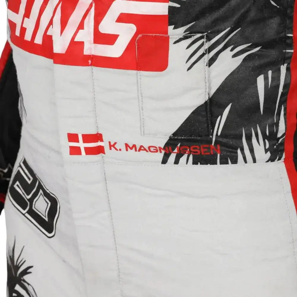 2023 Kevin Magnussen Haas F1 Team Race Suit - Miami GP image 4