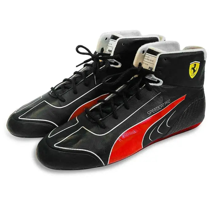 2022 Charles Leclerc Ferrari F1 Racing Boots | Official Formula 1 Footwear image 1