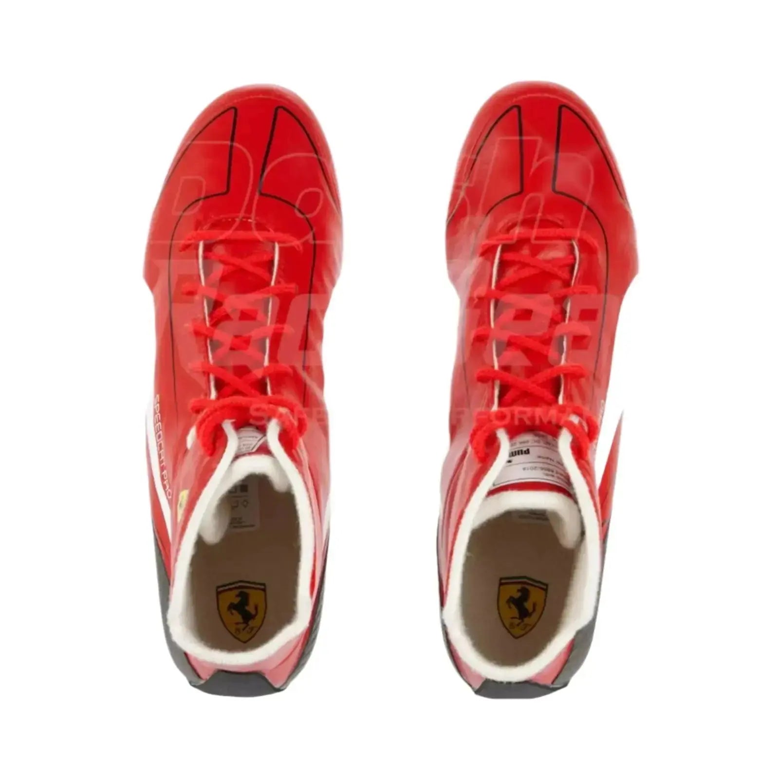 2020 Charles Leclerc Scuderia Ferrari F1 Race Boots image 4