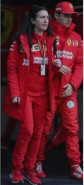 2019 Charles Leclerc Ferrari F1 WINTER JACKET image 3