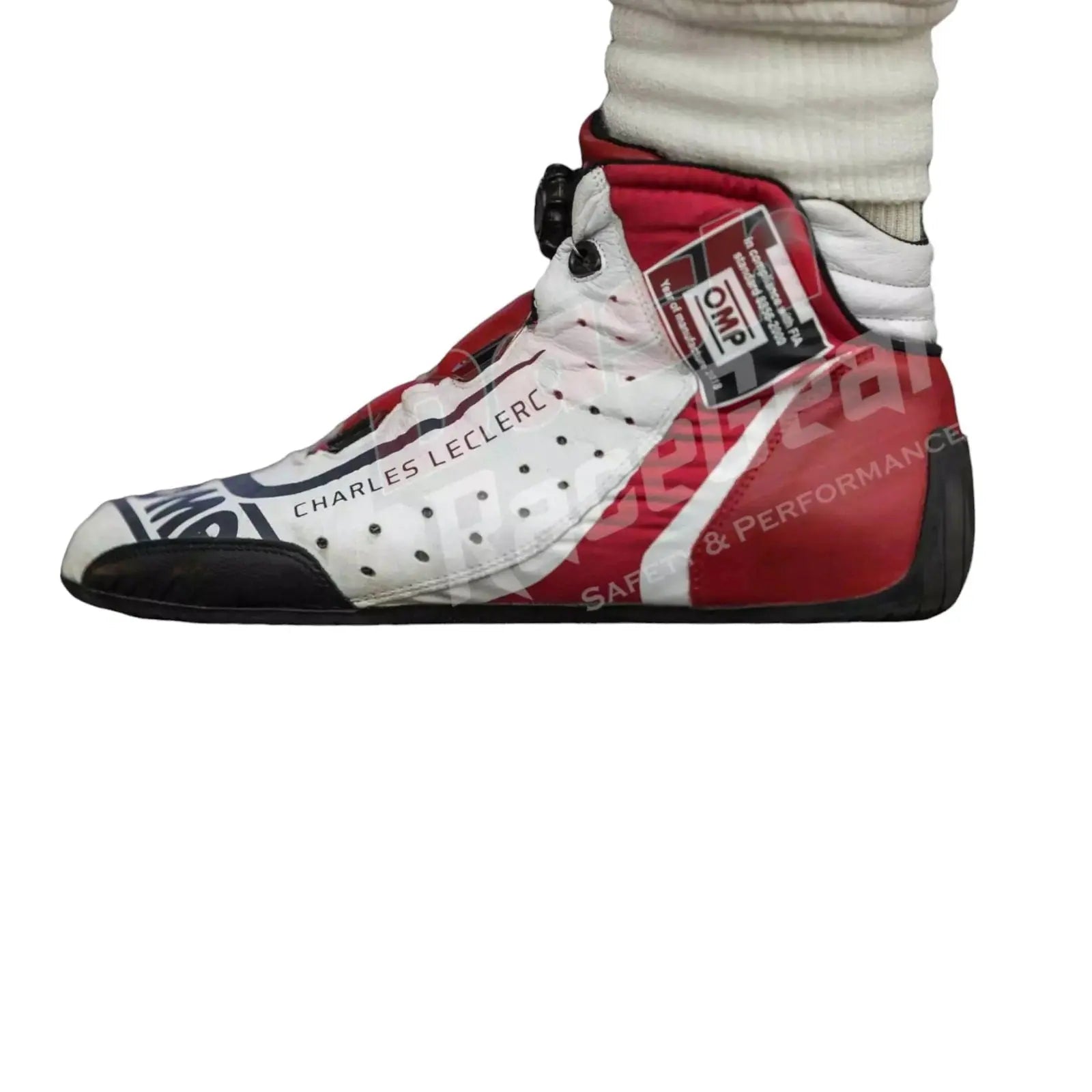 2018 Charles Leclerc Alfa Romeo Sauber F1 Team Shoes image 1