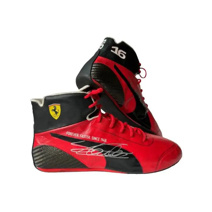 2023 Charles Leclerc Ferrari F1 Racing Shoes for Ultimate Performance image 1