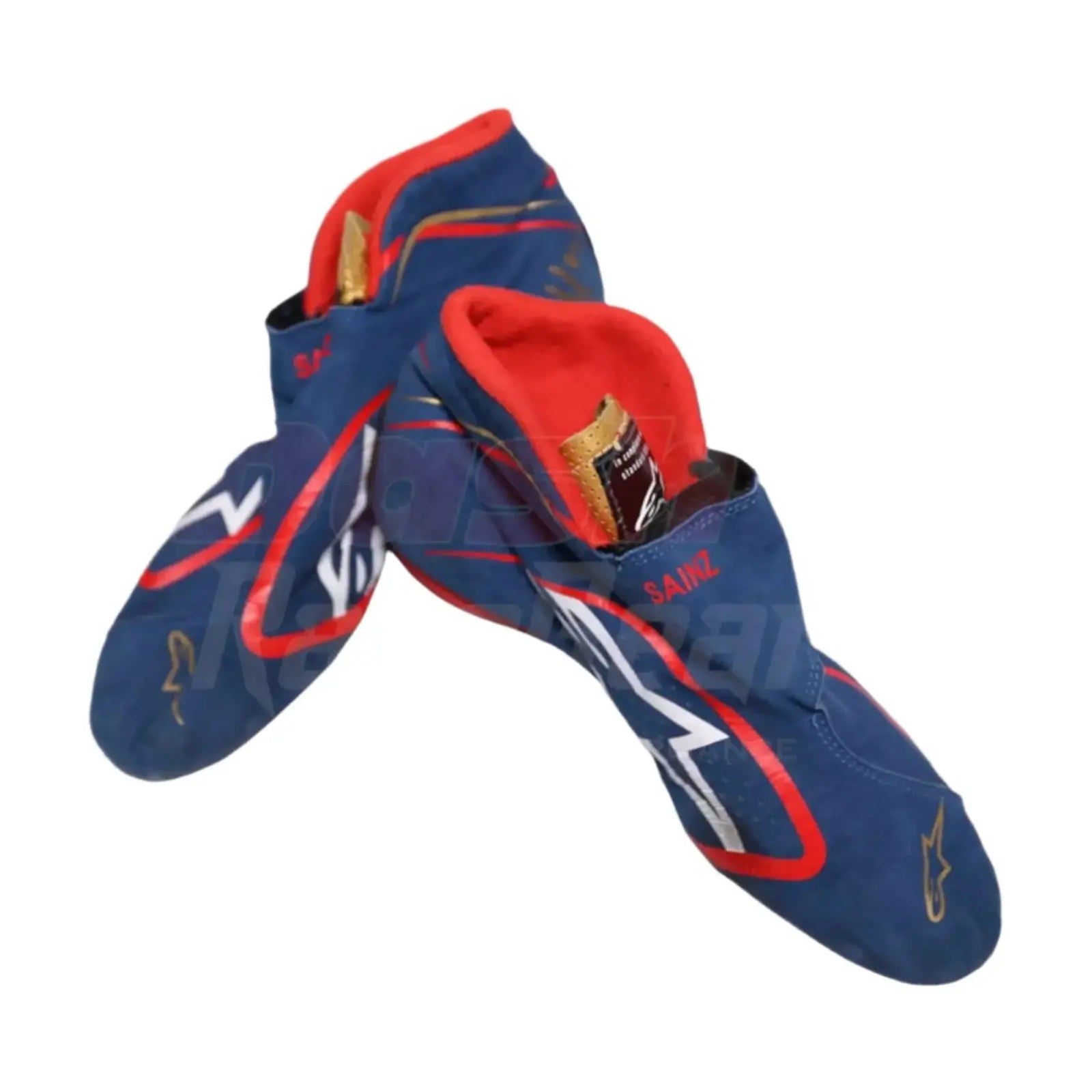 2016 Carlos Sainz Malaysian GP F1 Race boots image 2