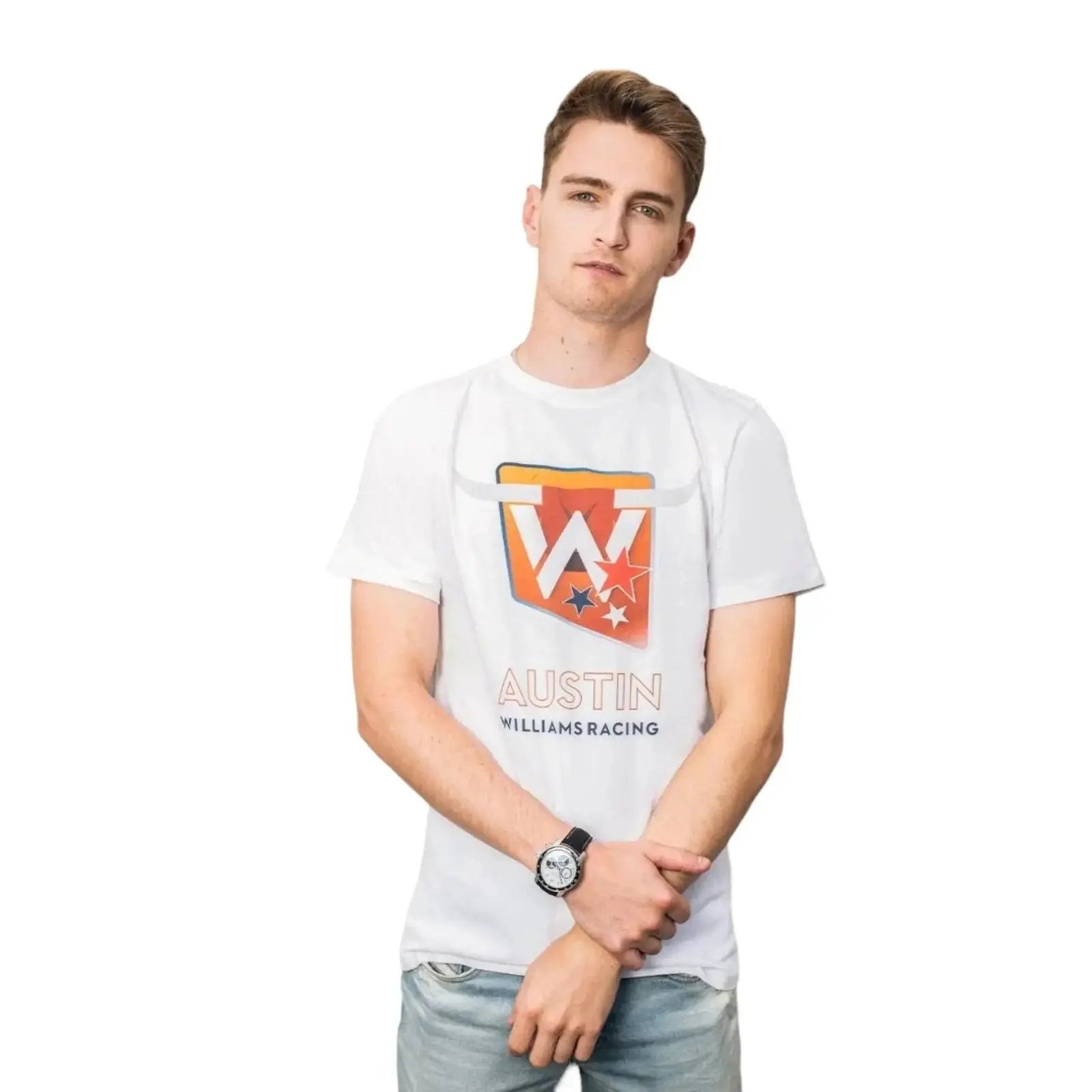 2023 Adult Austin Race T-Shirt White image 1