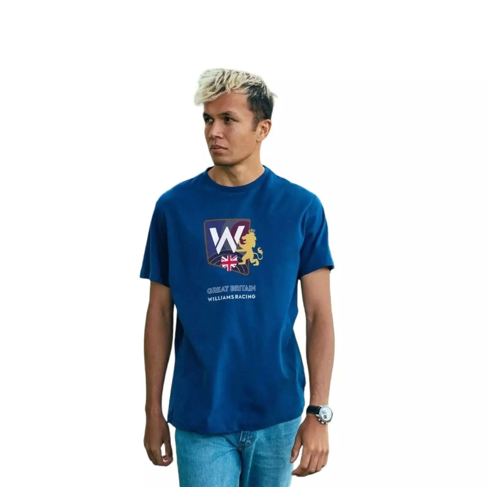 2023 Adult Great Britain Race T-Shirt Mazarine Blue image 1